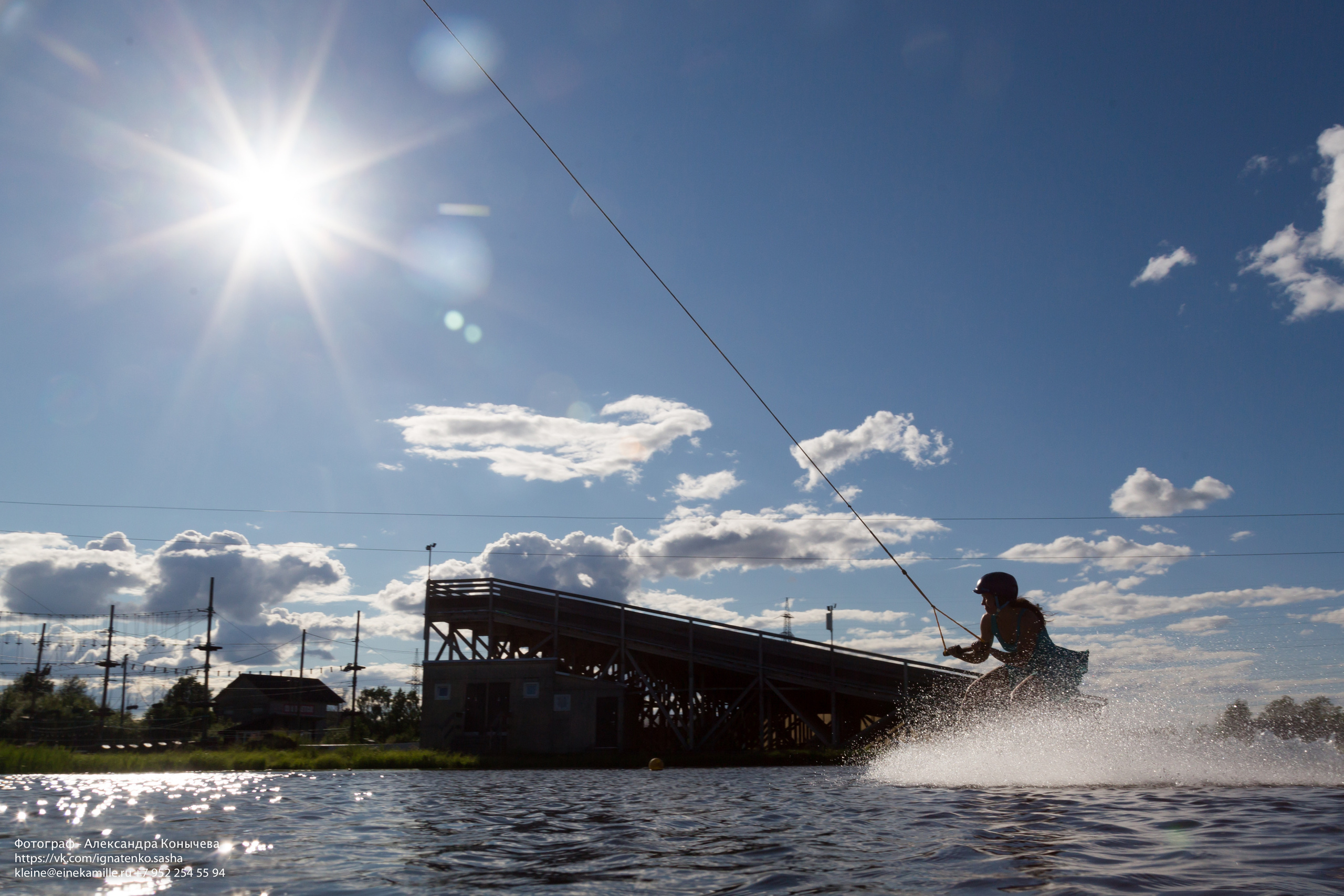 Вейкбординг. Репортаржный фотограф в Архангельске Александра Конычева