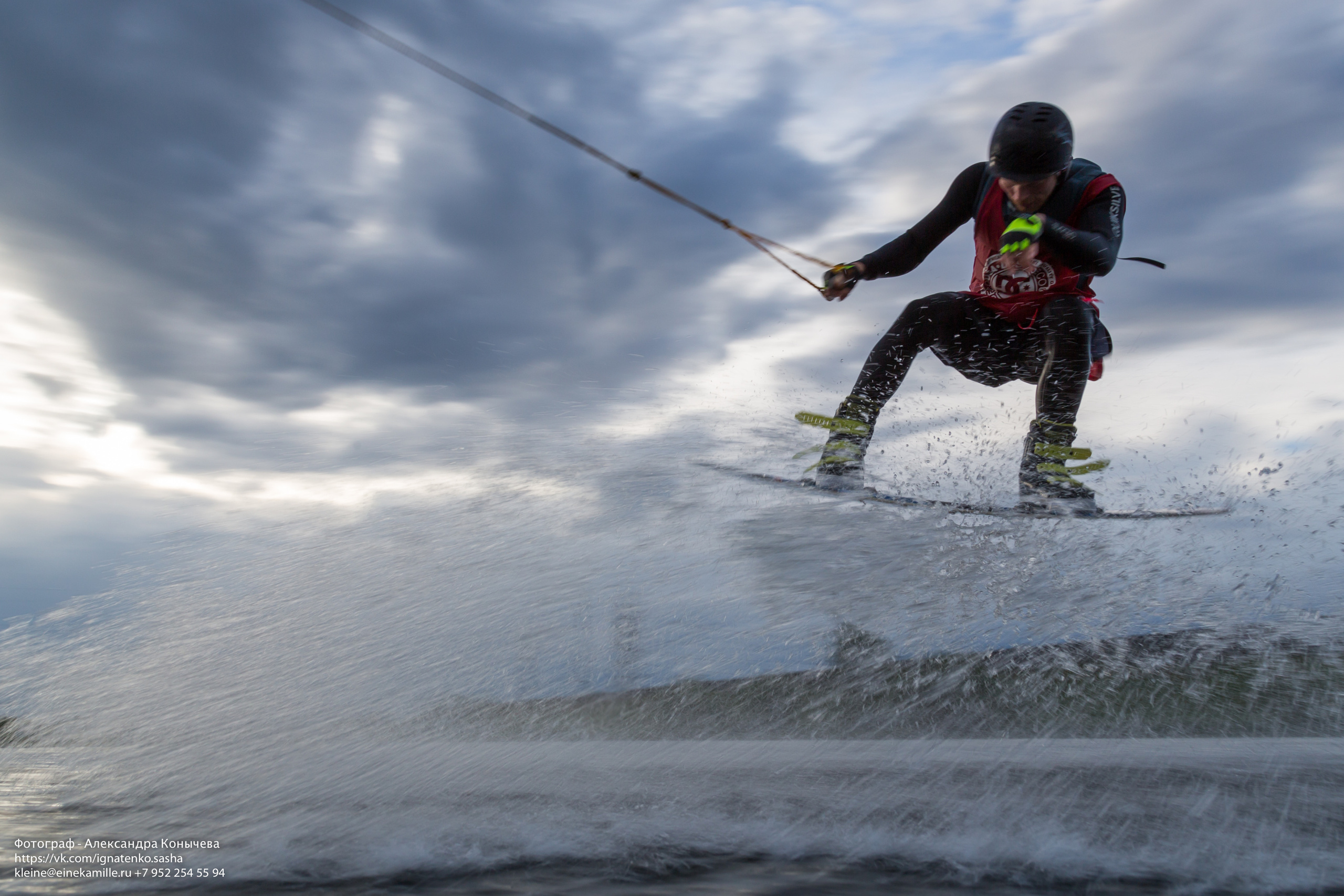 Вейкбординг. Репортаржный фотограф в Архангельске Александра Конычева