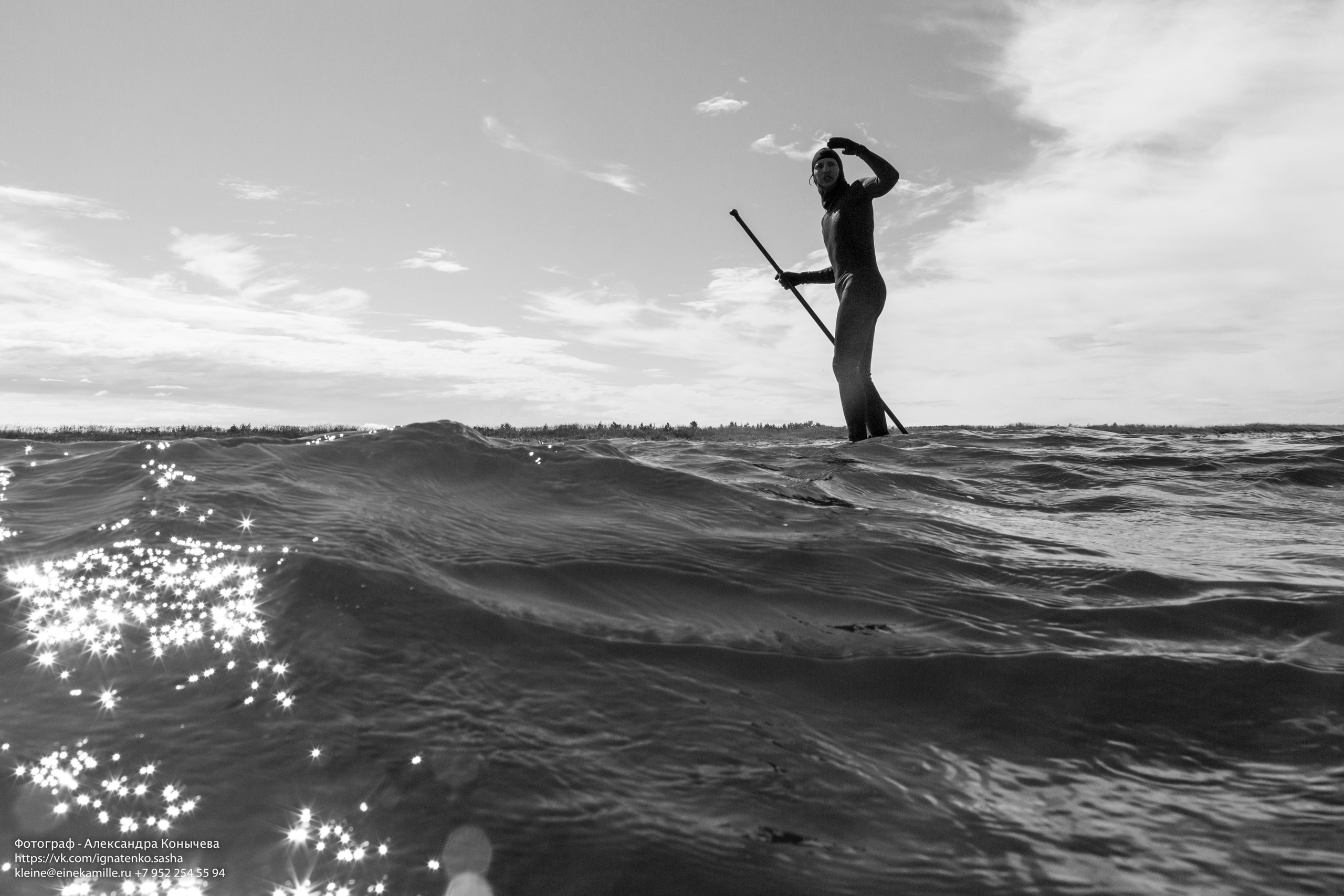 Серфинг на Белом море. Репортаржный фотограф в Архангельске Александра Конычева