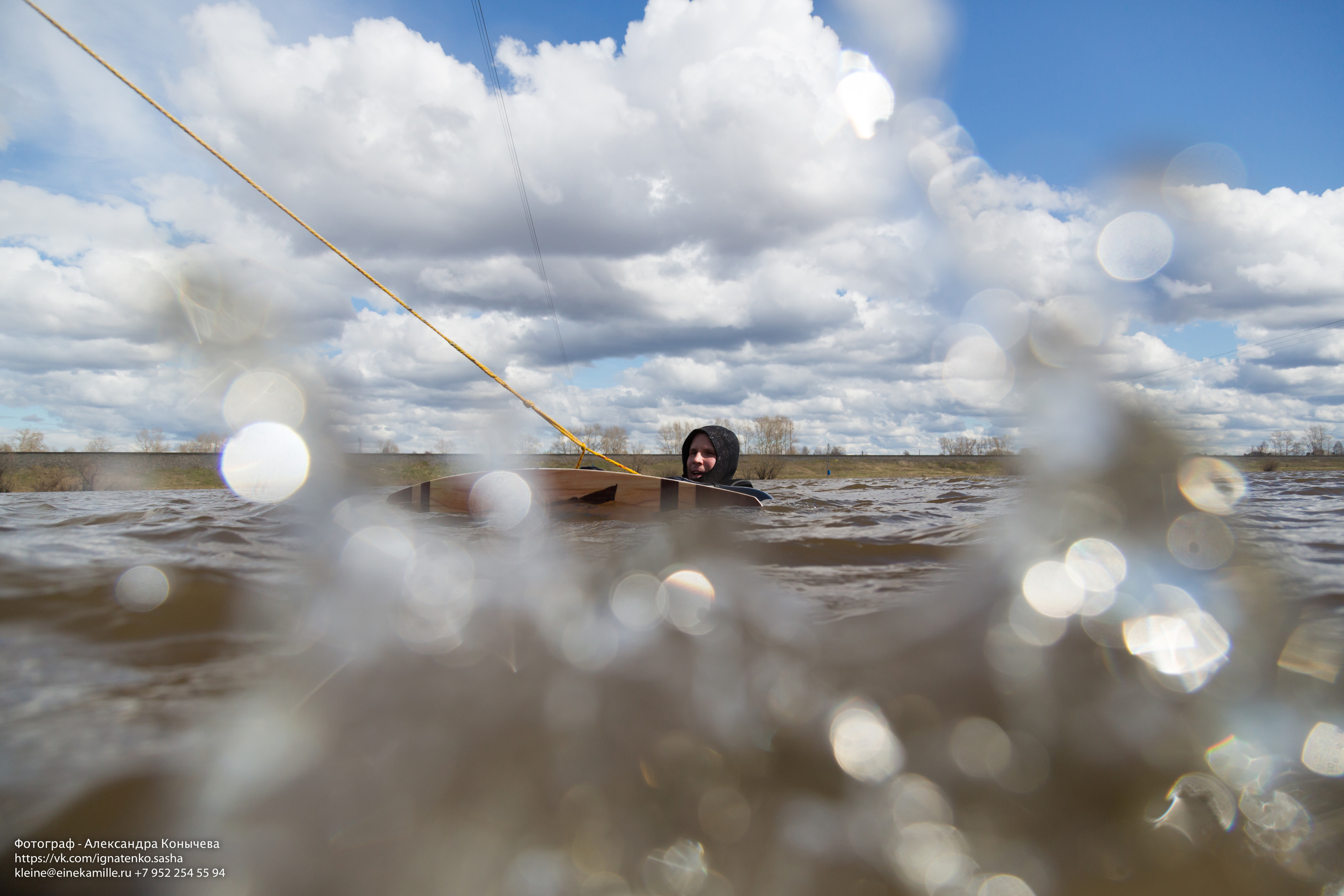 Вейкбординг. Репортаржный фотограф в Архангельске Александра Конычева