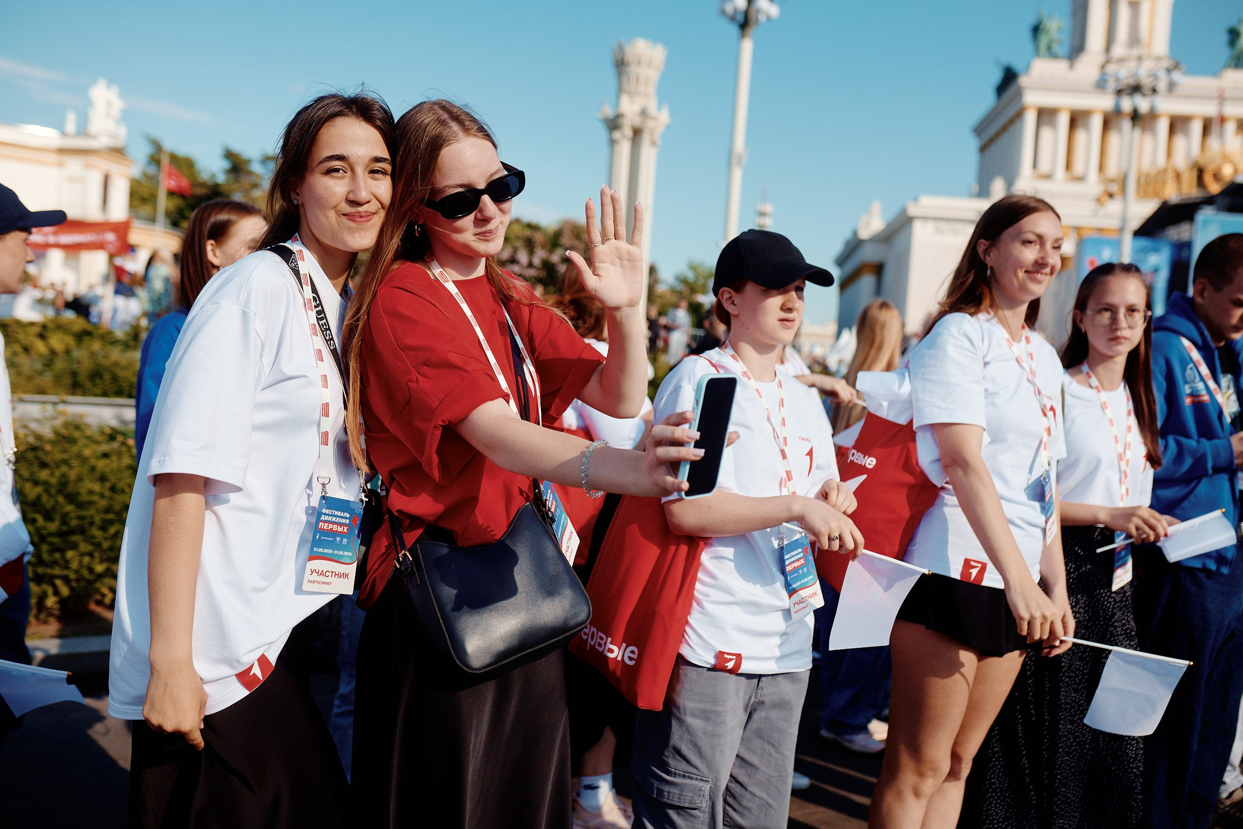 Фестиваль Движения Первых 2025. Репортажная съемка в Москве