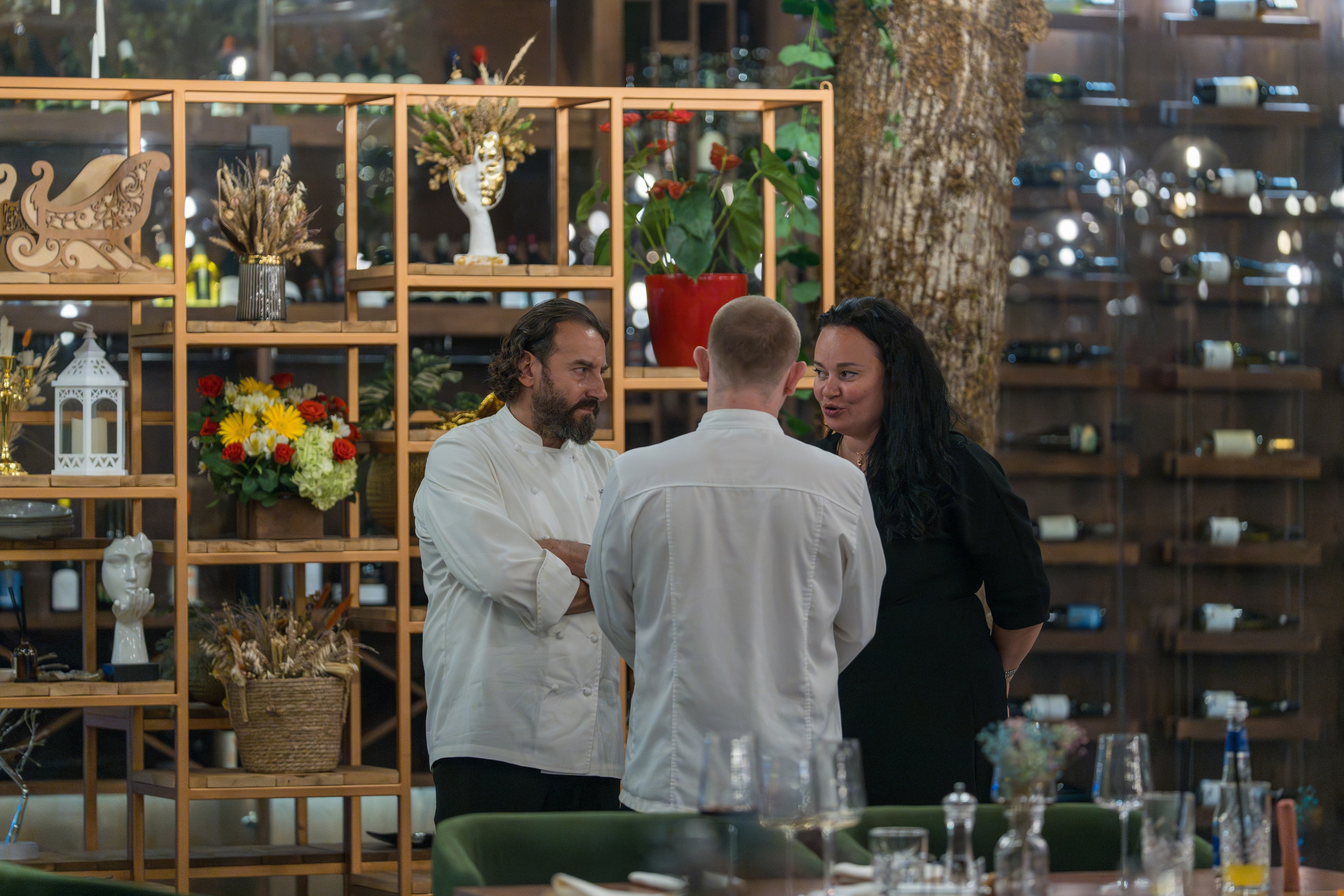 Гастрономический ужин «Лесная Италия» с Мирко Дзаго в ресторане RiverSide. Репортажный фотограф в Красной Поляне и Сочи Павлюченко Екатерина