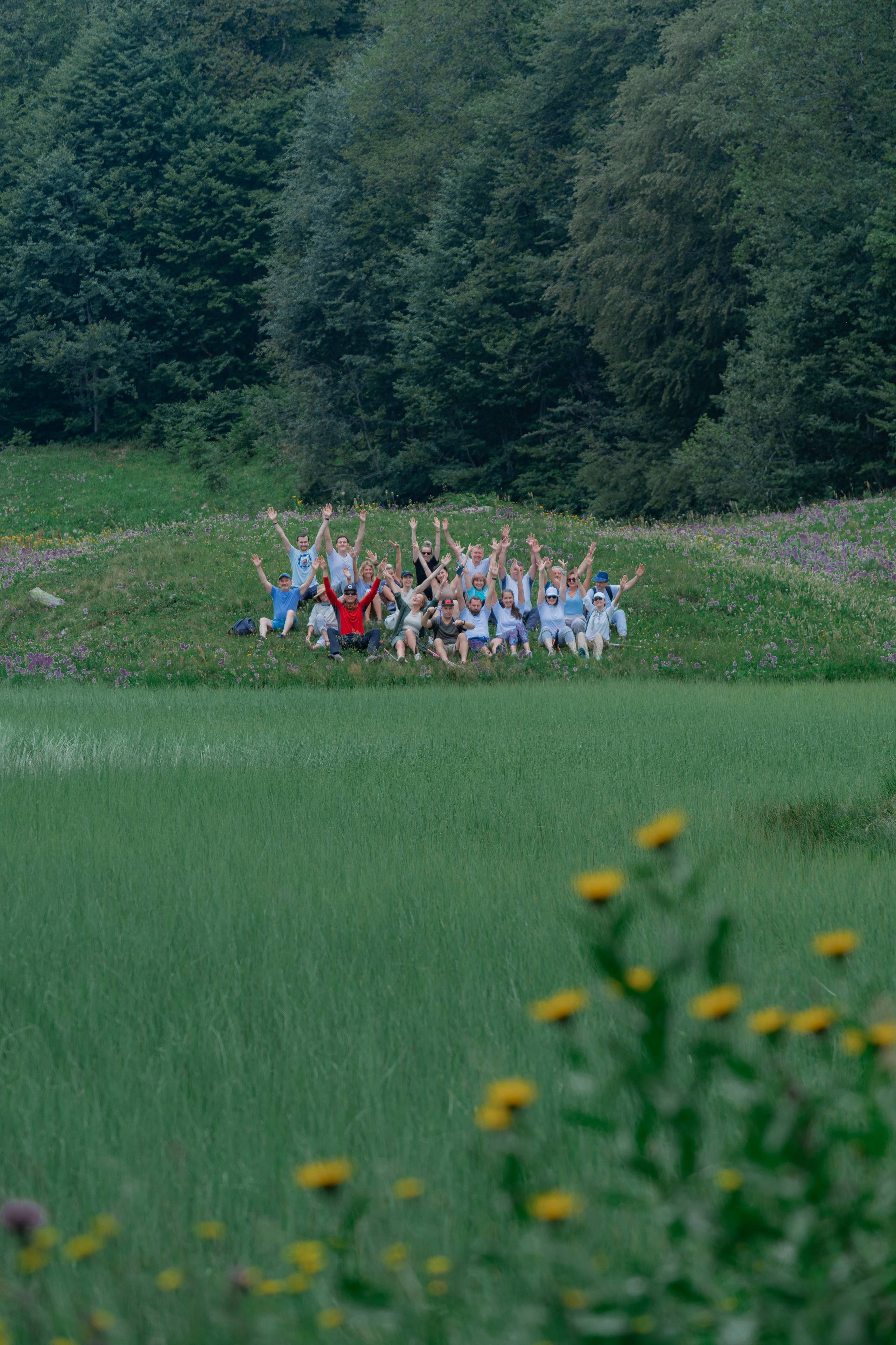 Психологический тренинг на озере Зеркальное. Репортажный фотограф в Красной Поляне и Сочи Павлюченко Екатерина