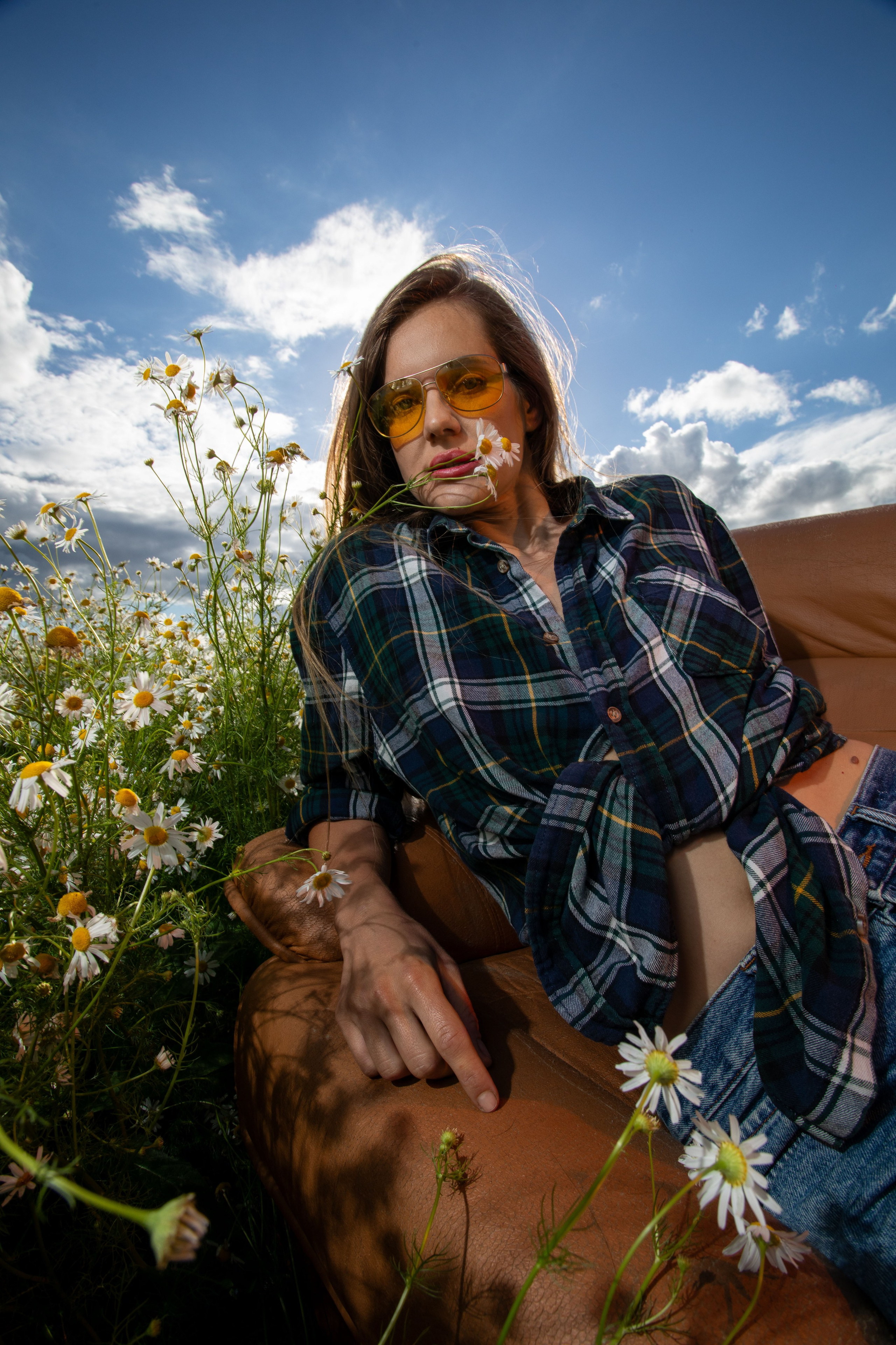 Fashion-Ромашки. Креативный фотограф Алексей Лем