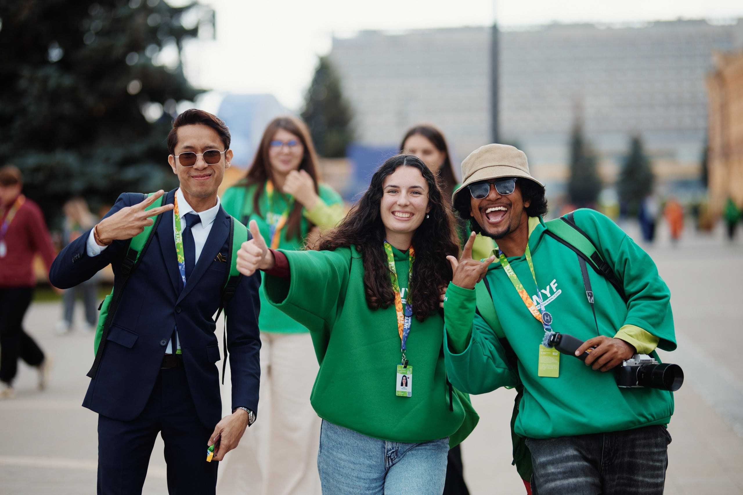 Слет фестиваля молодежи 2025. Репортажная съемка в Москве