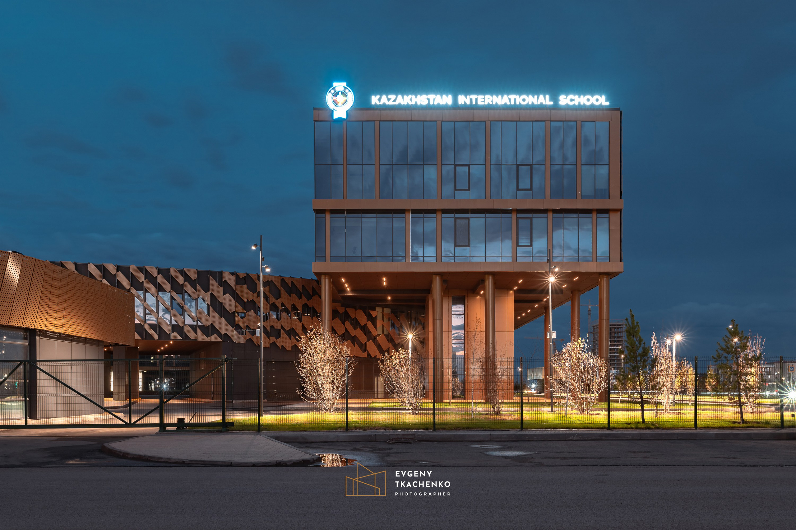 Kazakhstan International School в г. Астана. Архитектурный и интерьерный фотограф в Казахстане