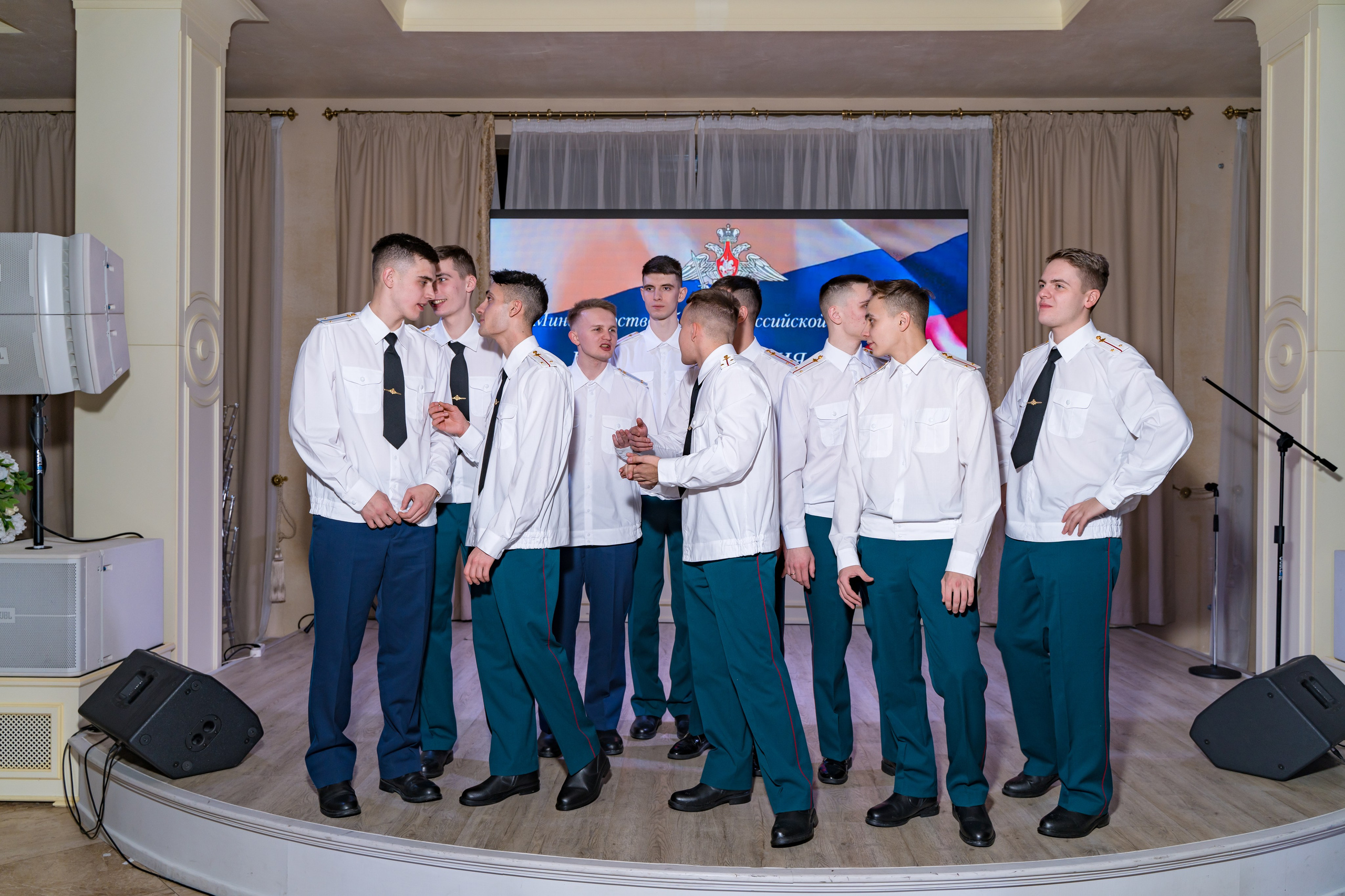 Фотосъемка выпуска военной академии и вручение дипломов