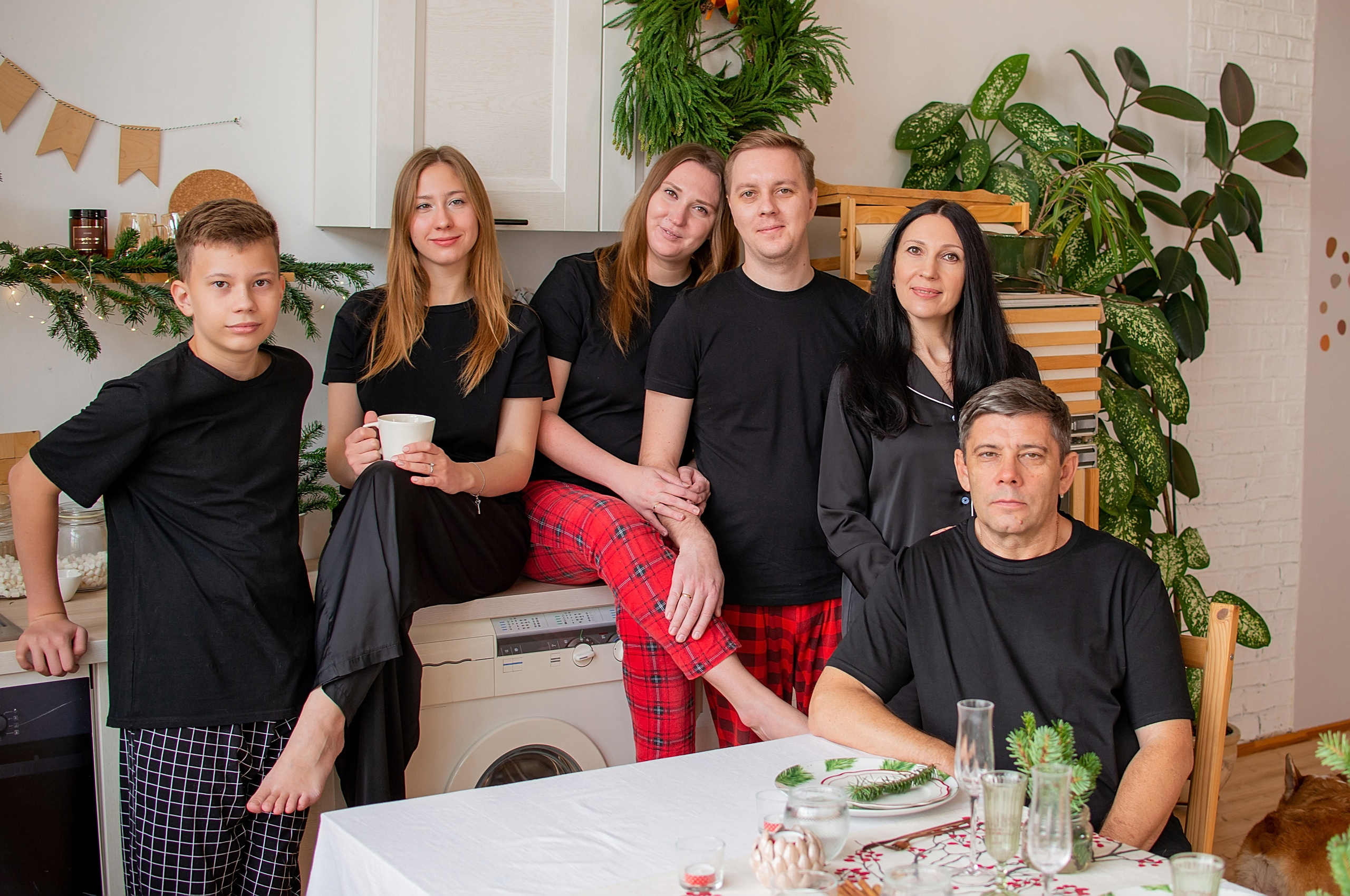 Новогодняя семейная фотосессия в Краснодаре 2023-2024. Фотограф новорожденных Краснодар Малышенко Надежда