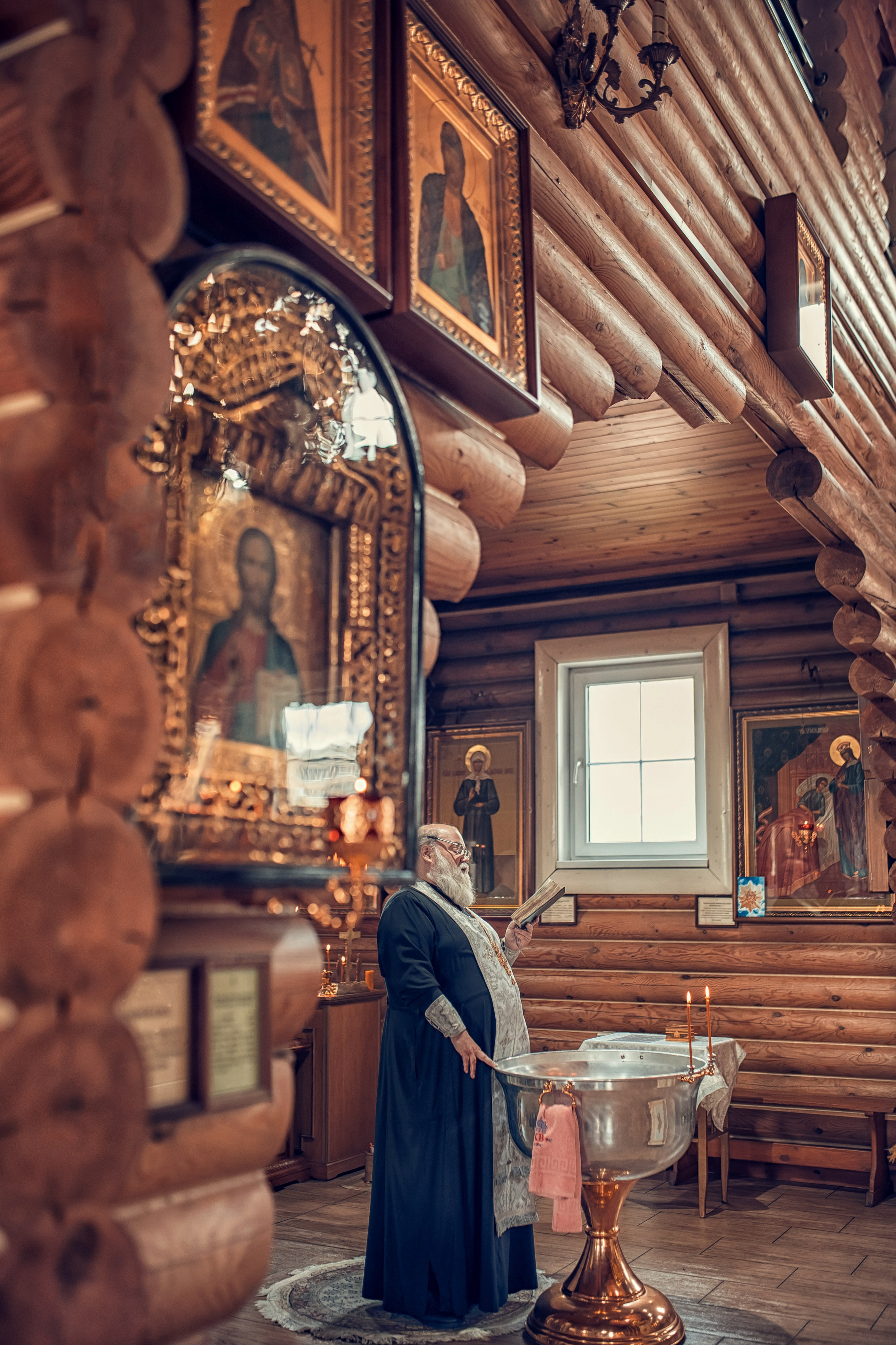 Церковь Богоявления Господня п. Октябрьский. Екатерина Крапивина фотограф церковных Таинств в Нижний Новгороде