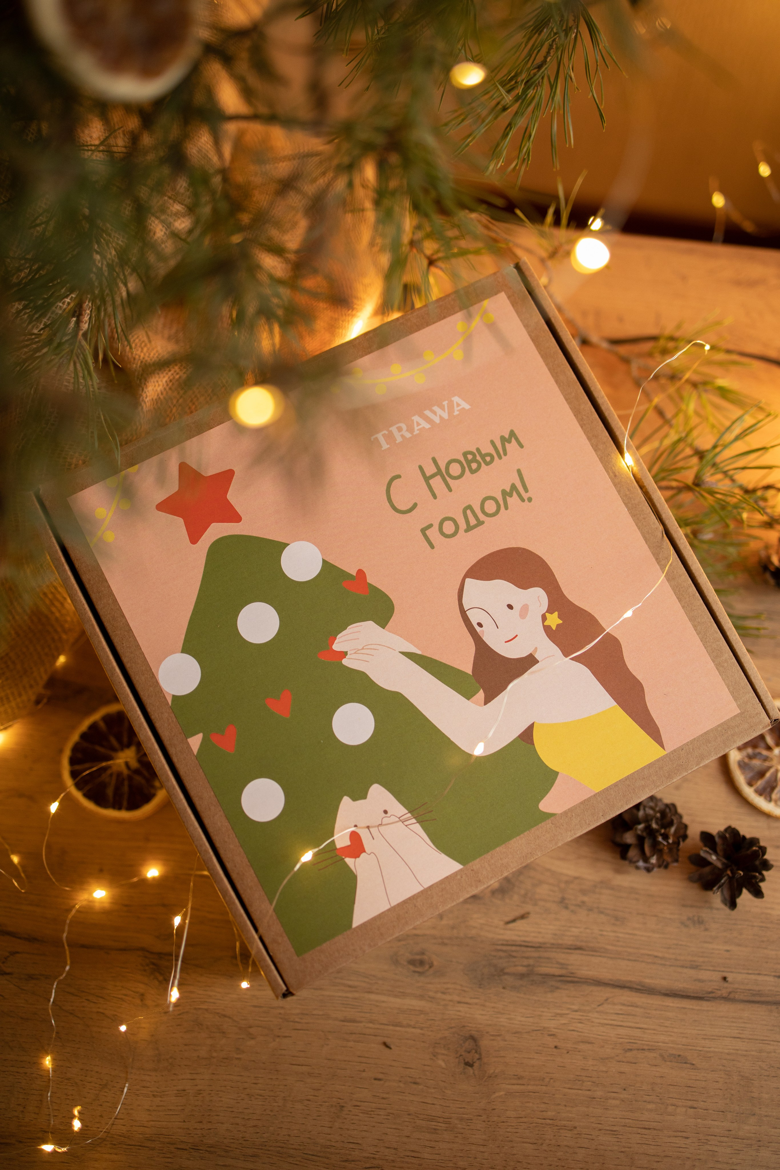 Новогодняя съемка для бренда TRAWA. Фотограф Углич и Ярославль Ольга Тятюшкина