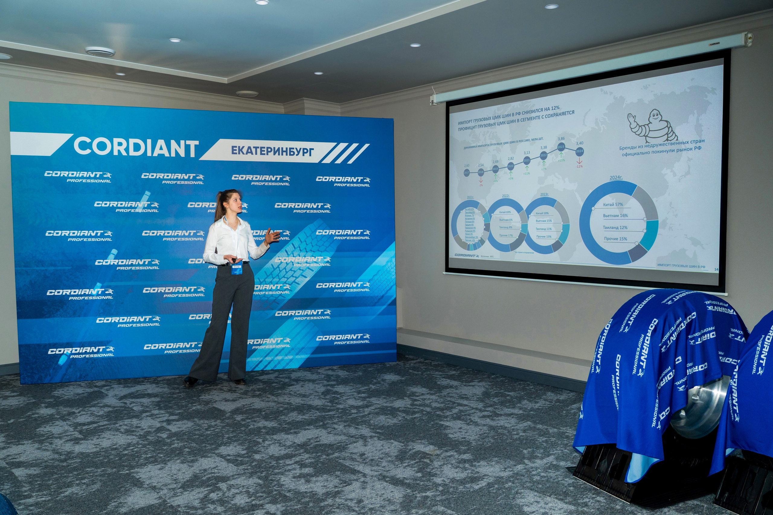 Конференция по грузовым шинам Cordiant. Фотограф в Екатеринбурге Юрий Кутаев
