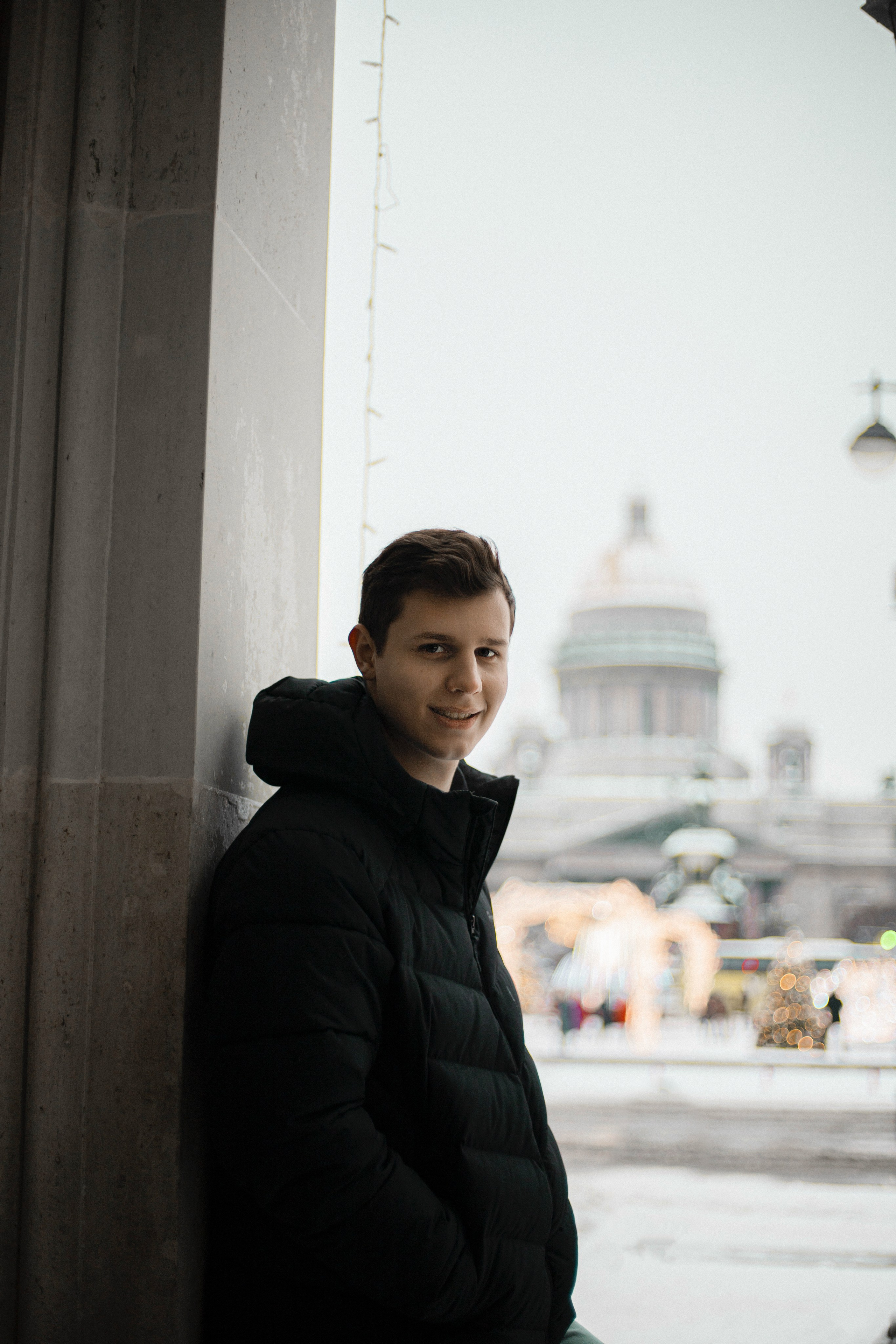 Lovestory: зимняя Исаакиевская площадь