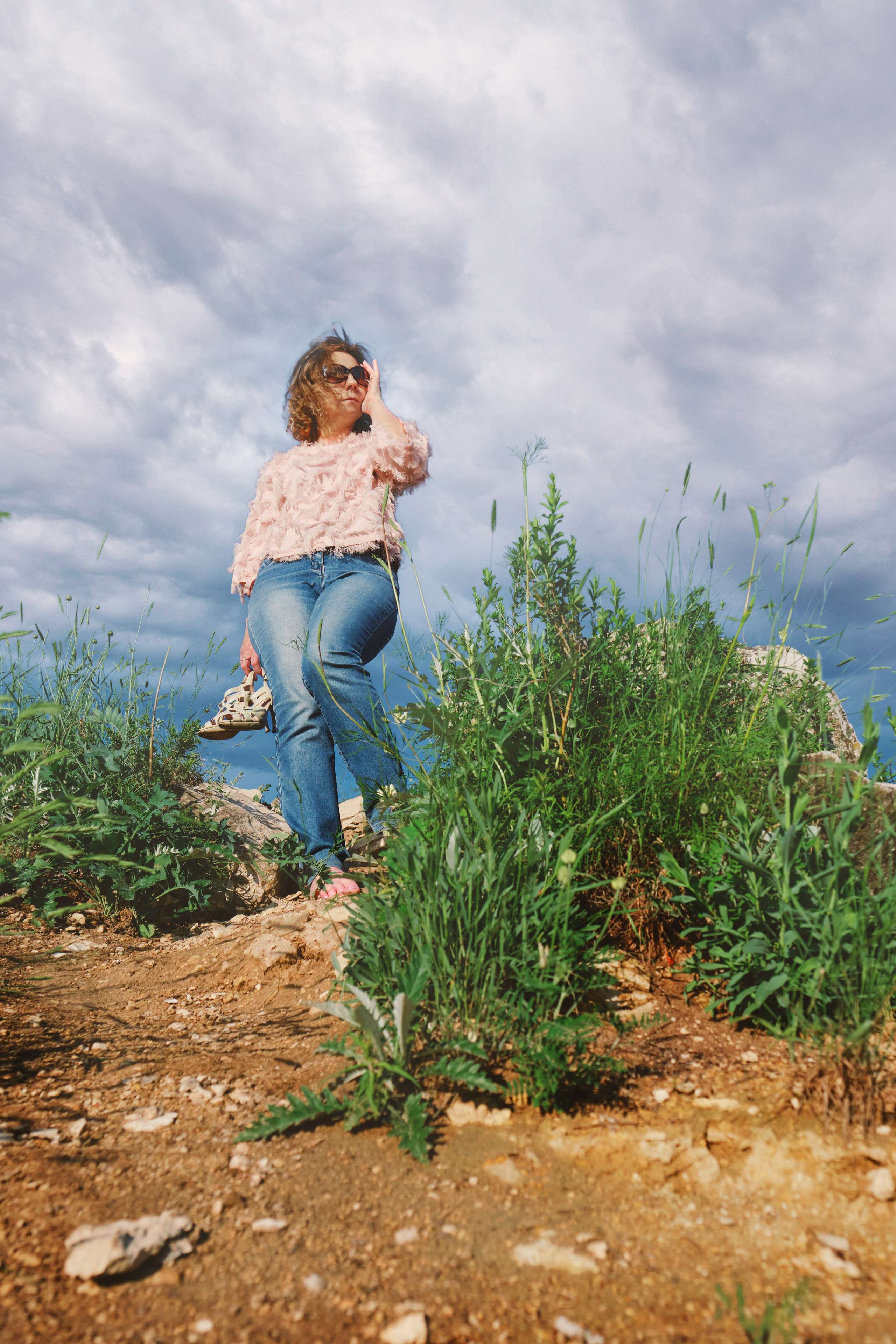 Летняя фотосессия на природе, в лесу, на улице. Семейная с детьми