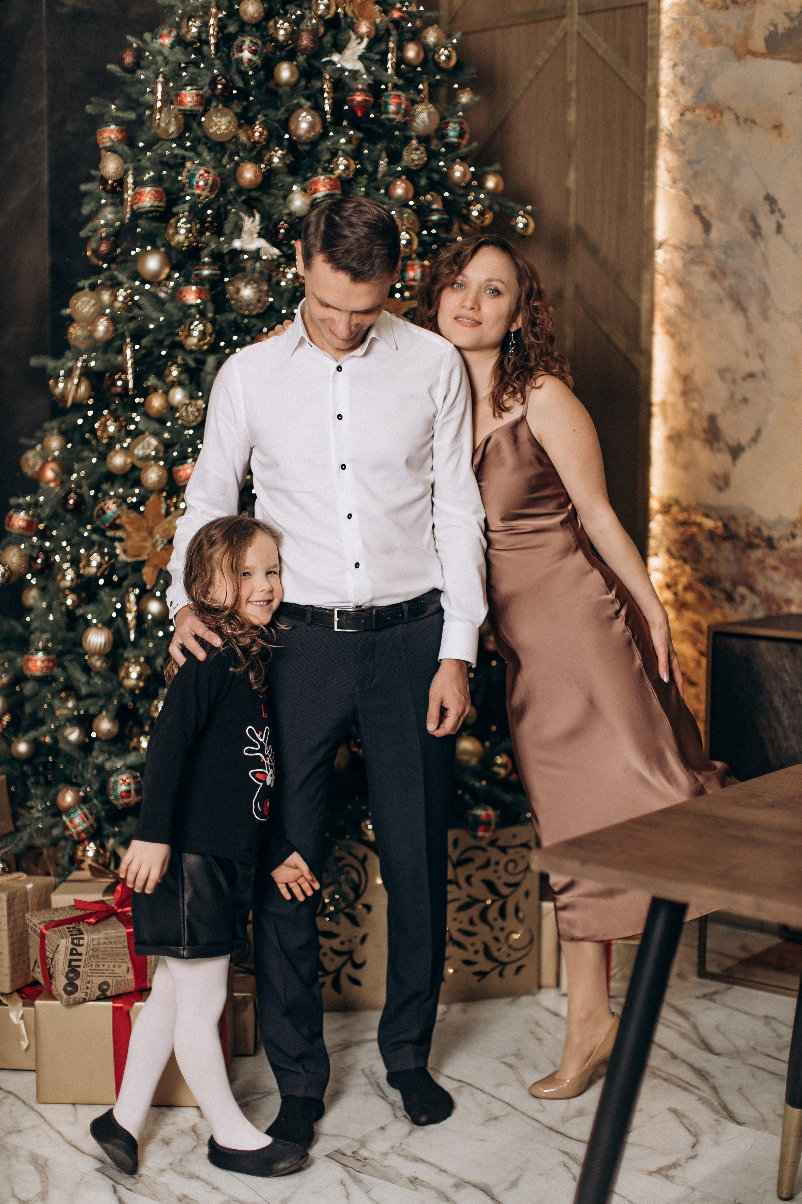 Лена и ее семья. Новогодняя история. Свадебный и семейный фотограф Савельева Дарья