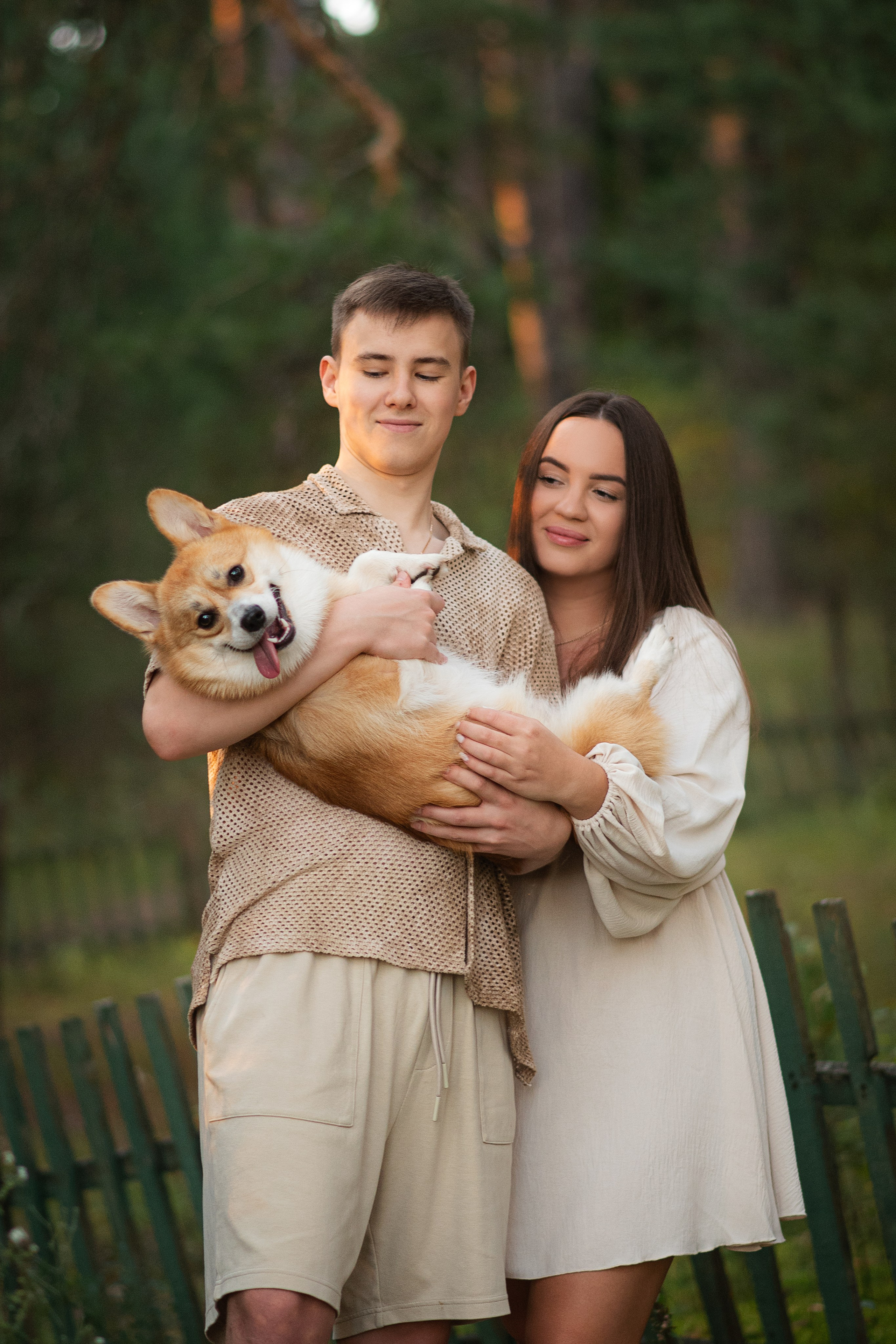 Саша, Оксана и Барни — 25.08.2024. Фотограф — Анималист | Анна Абрамова