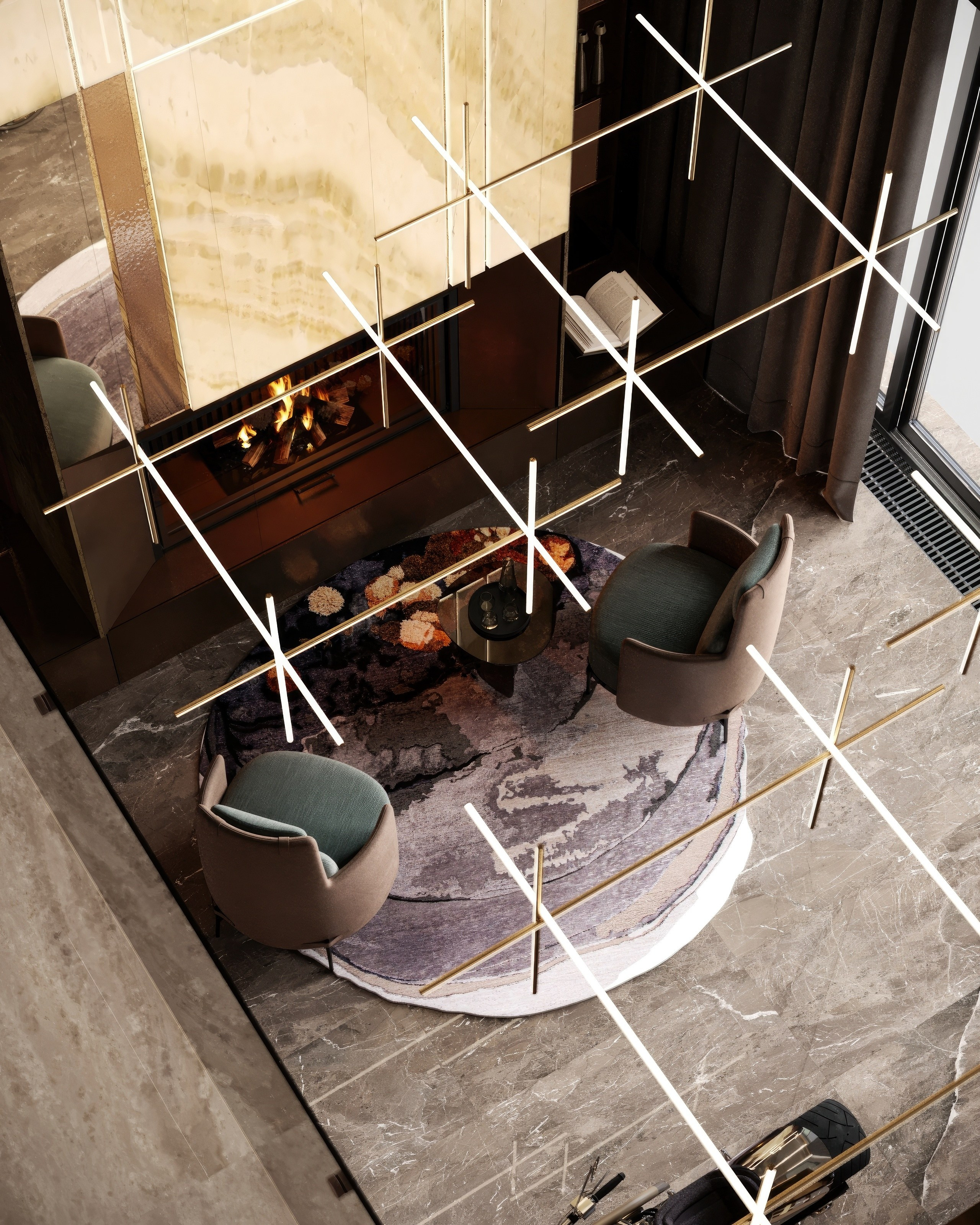 Aurinko De Luxe. VIZDIZ — студия дизайна интерьеров