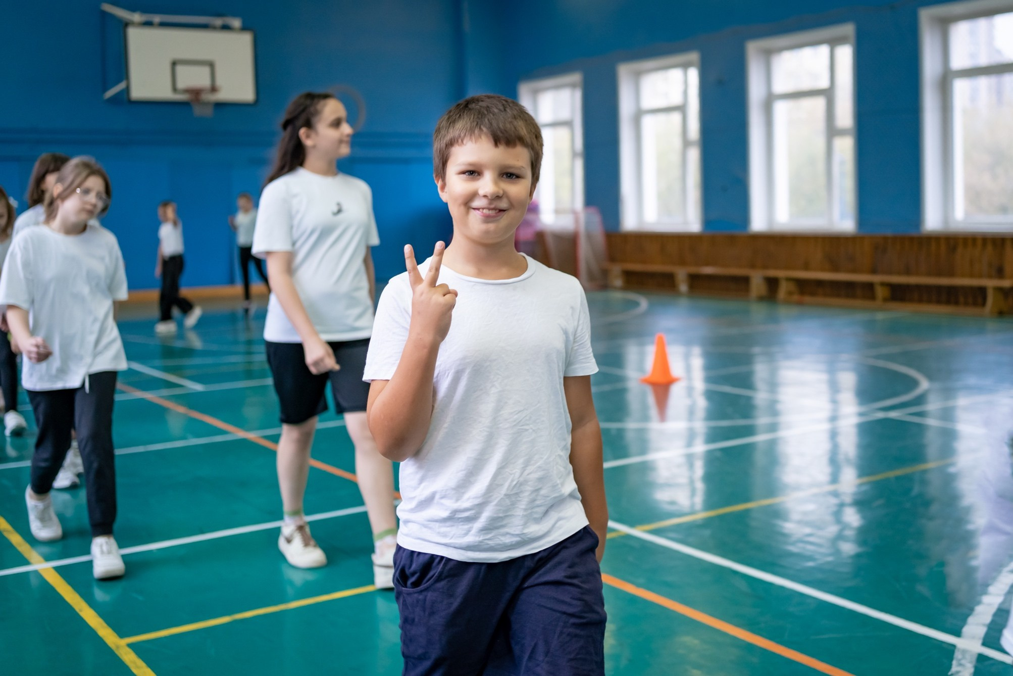 Выпускники начальной школы. Семейный фотограф Варвара Сорока в городе Москве