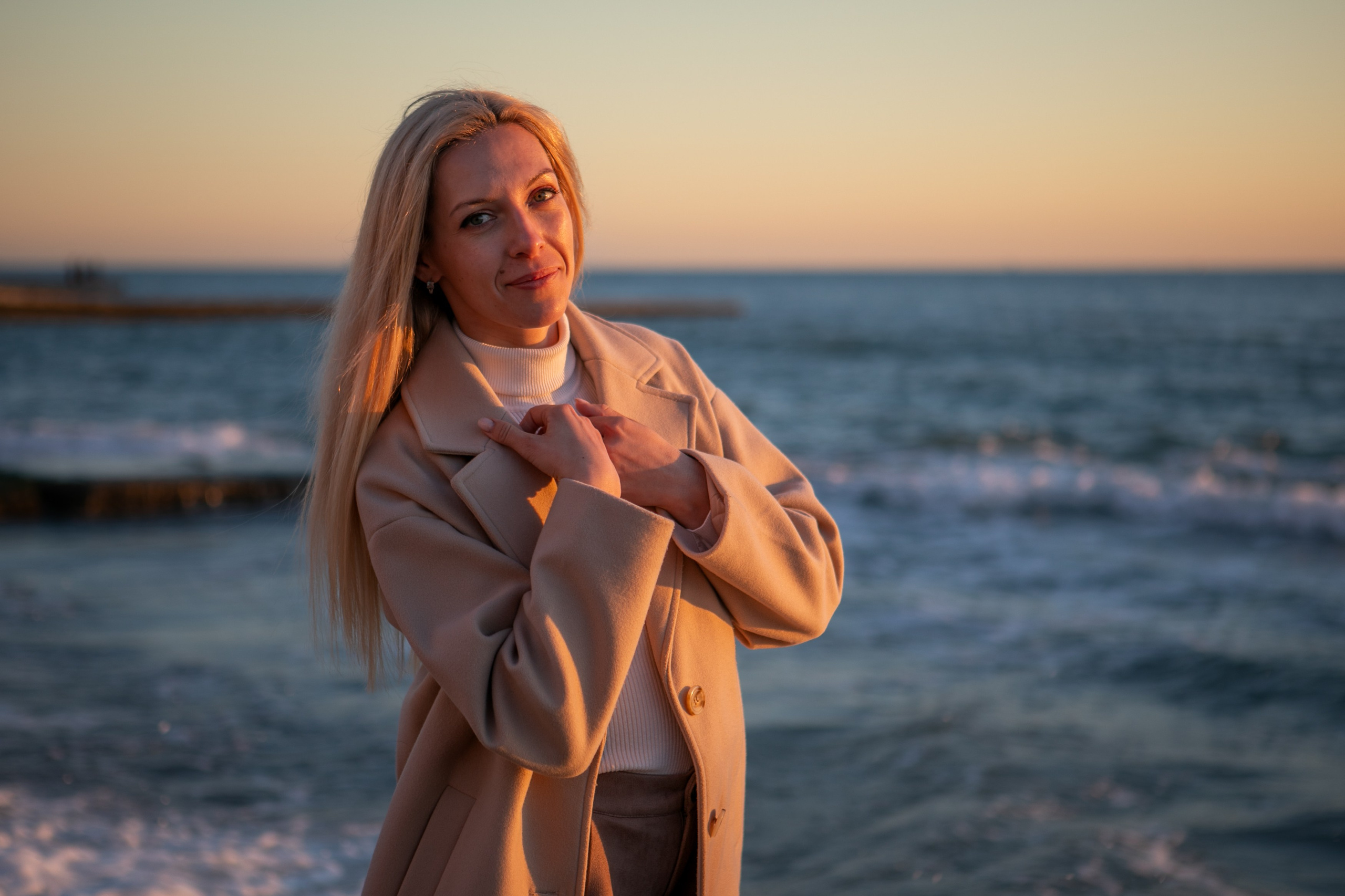 Фотосессия у моря. Фотограф Губкинского