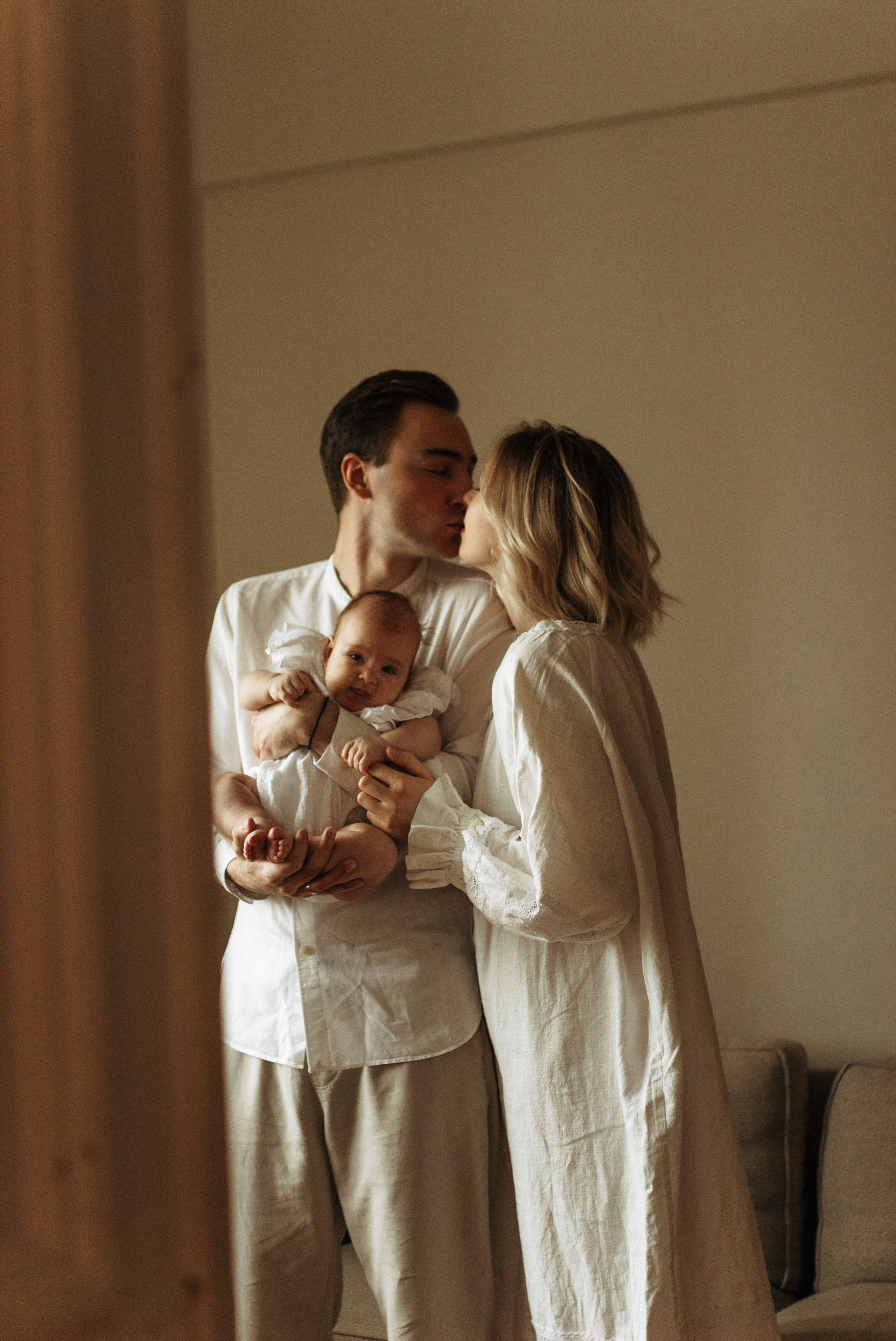 Семейная съемка в студии. Семейный и детский фотограф в Москве Антонина Смирнова