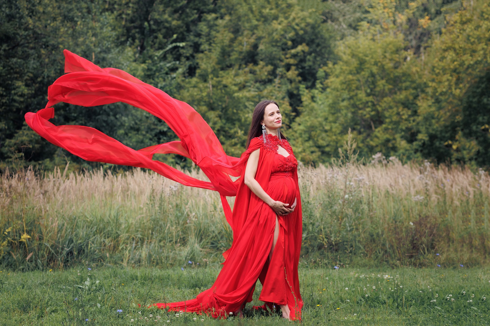 В ожидании чуда фотосессия беременности. Свадебный и репортажный фотограф в Москве и Московской области