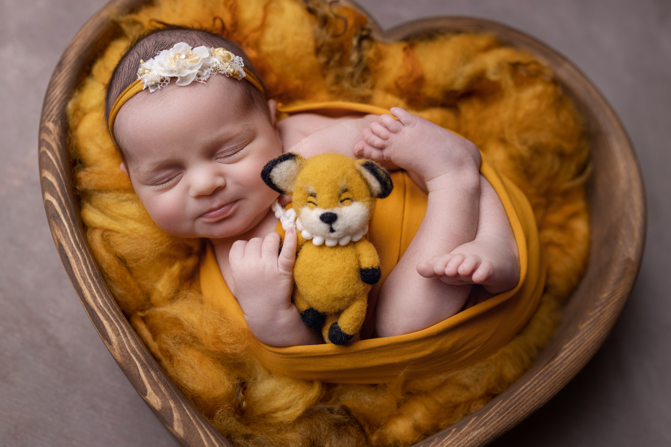 Newborn девочки. Фотограф новорожденных Модяева Ирина