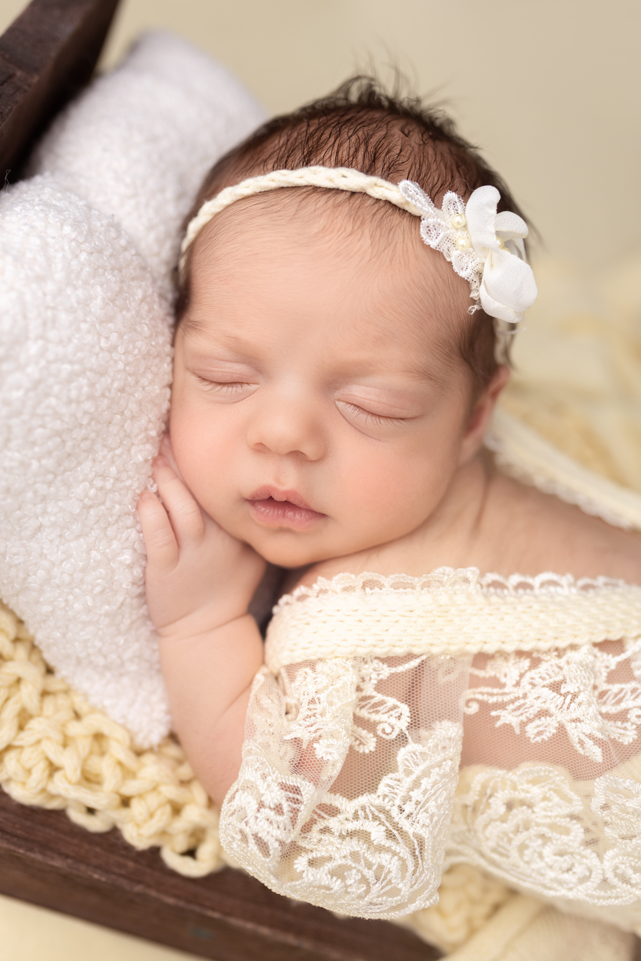 Newborn девочки. Фотограф новорожденных Модяева Ирина