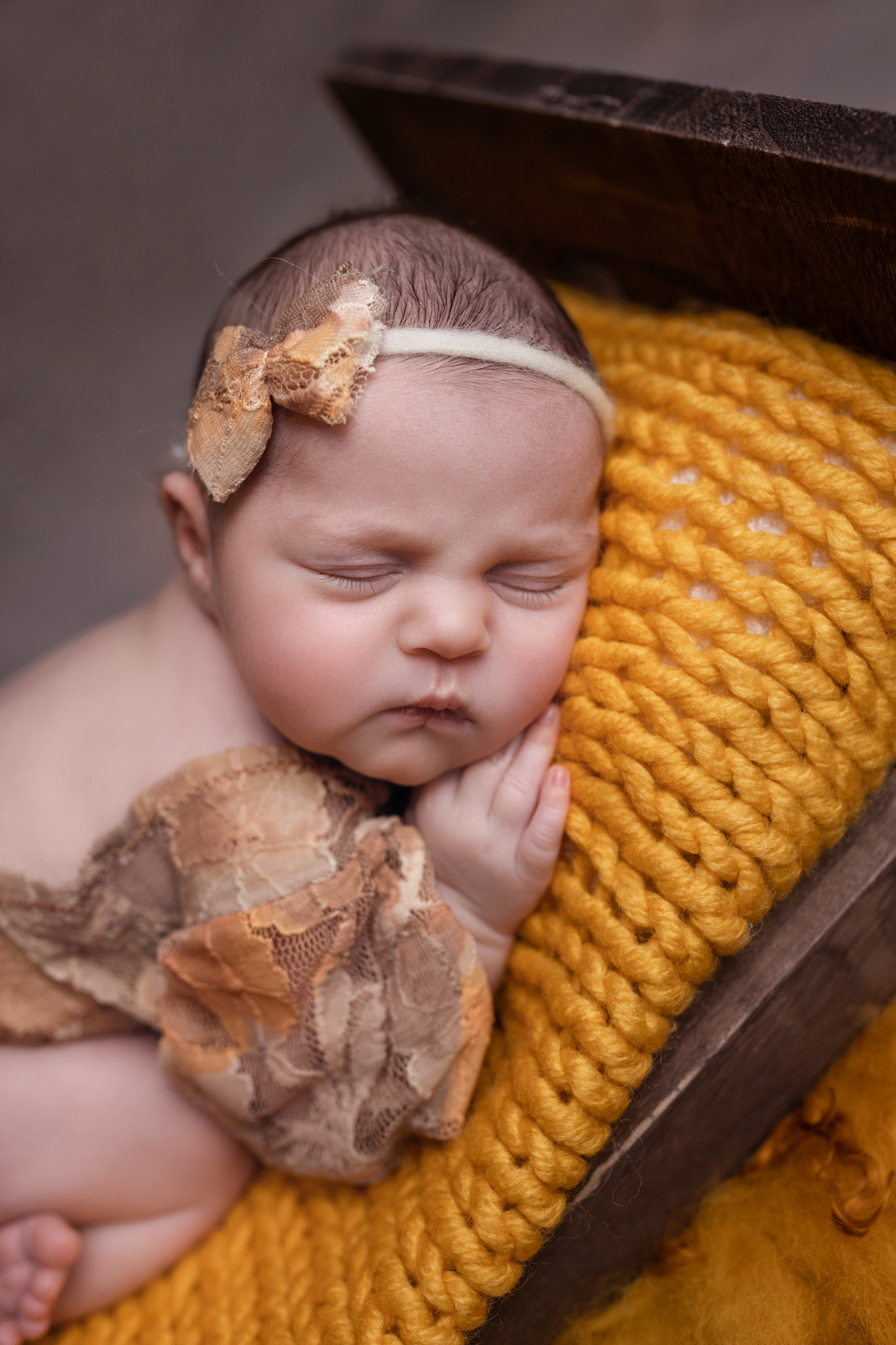 Newborn девочки. Фотограф новорожденных Модяева Ирина