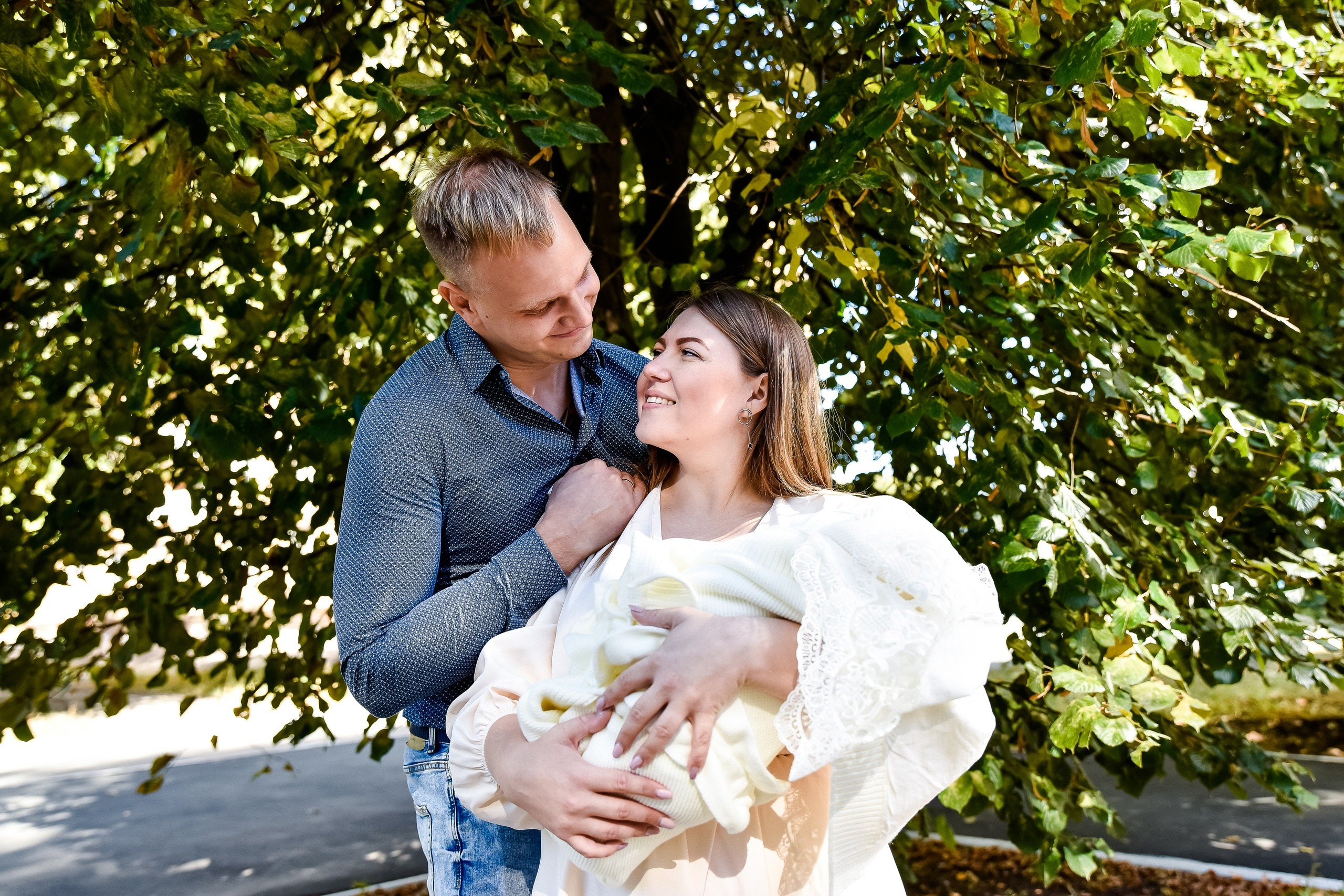 Фотосессия выписки из роддома в Самаре