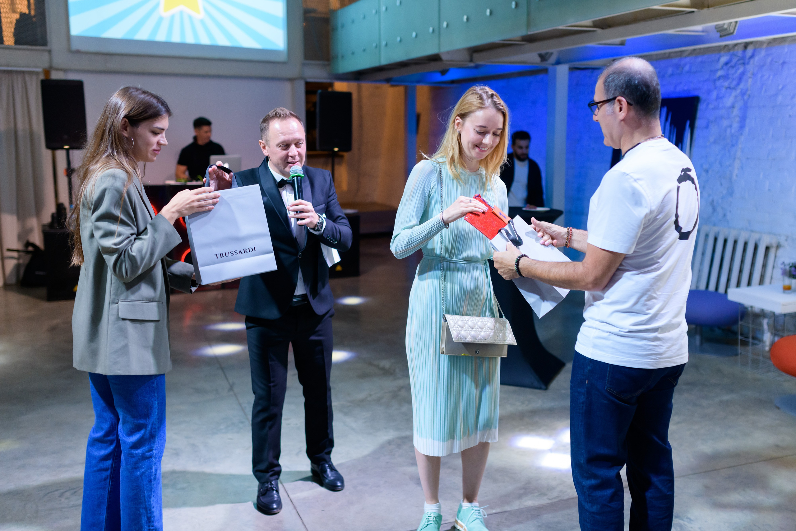 Показ Trussardi. Репортажный фотограф Сергей Дроздов