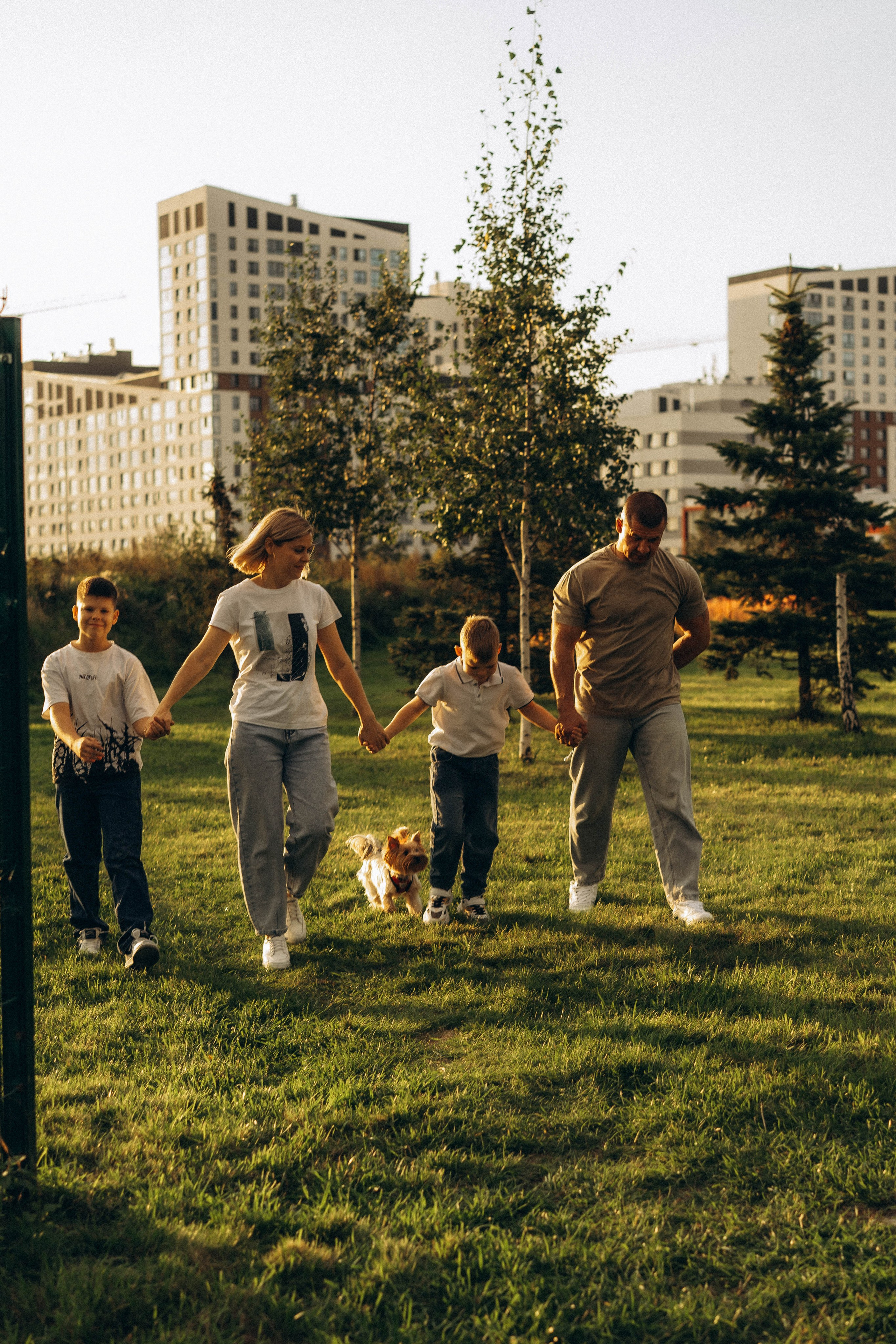 Семейная сьемка в парке. Фотограф Екатеринбург Кокшарова Александра
