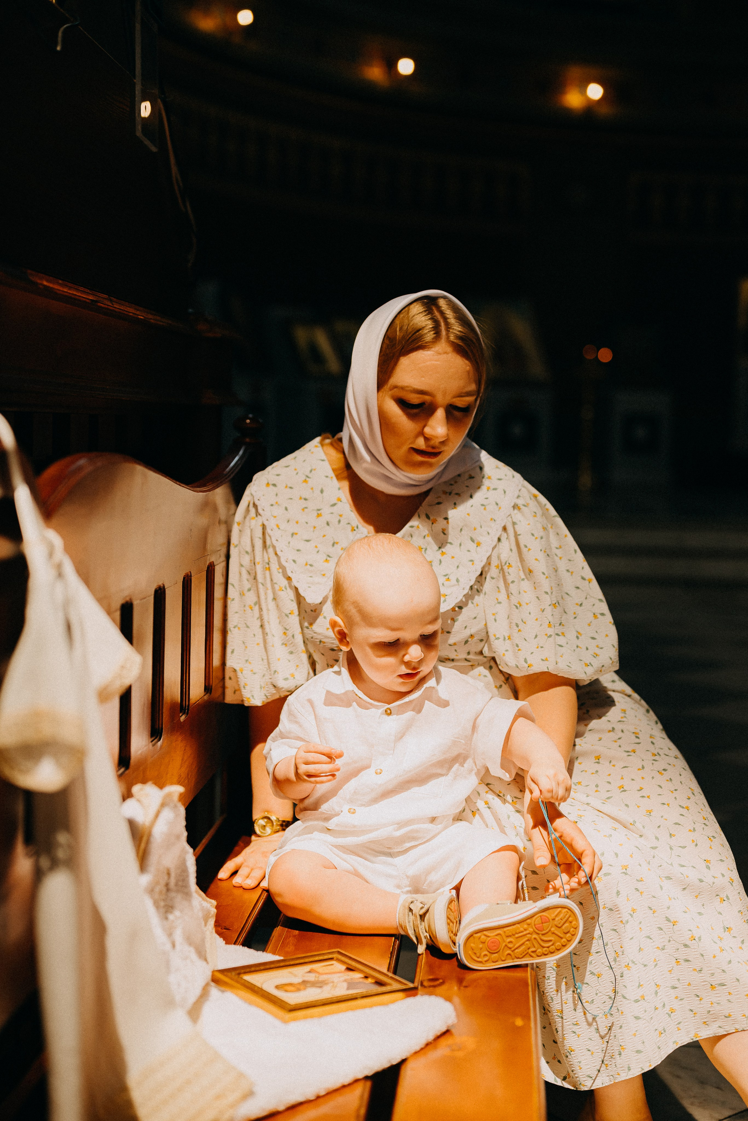 Таинство крещения. Фотограф Исламова Лилия, Смоленск