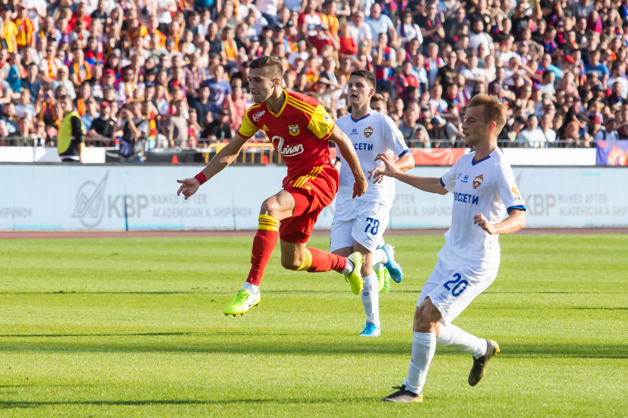 Арсенал 1-2 ЦСКА (1 сентября 2019). Репортажный фотограф Алексей Пирязев