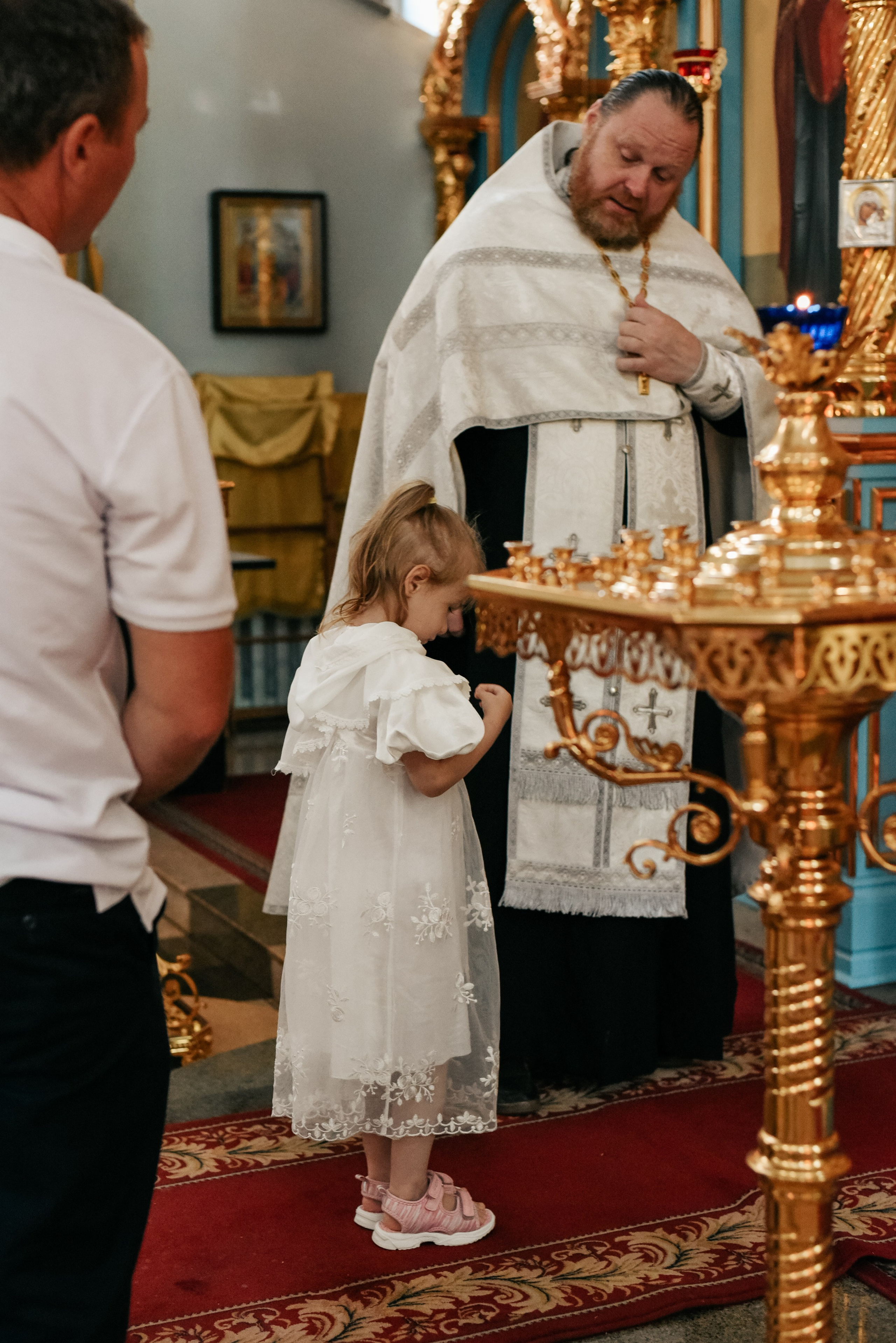 Крещение в Храме в честь иконы Божией Матери. Фотограф Анастасия Гурьянова в Тюмени и Ялуторовске