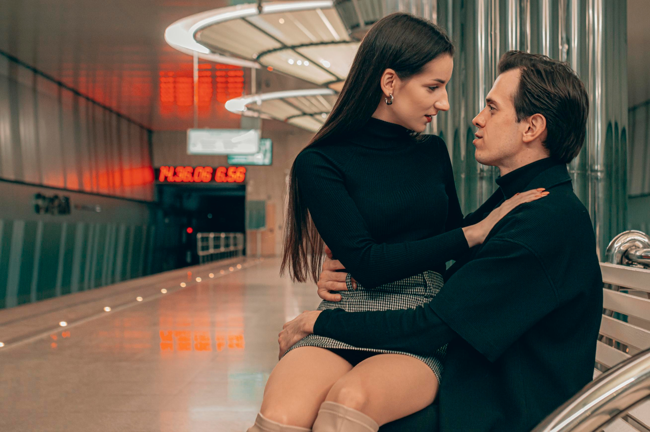 Meeting in the subway