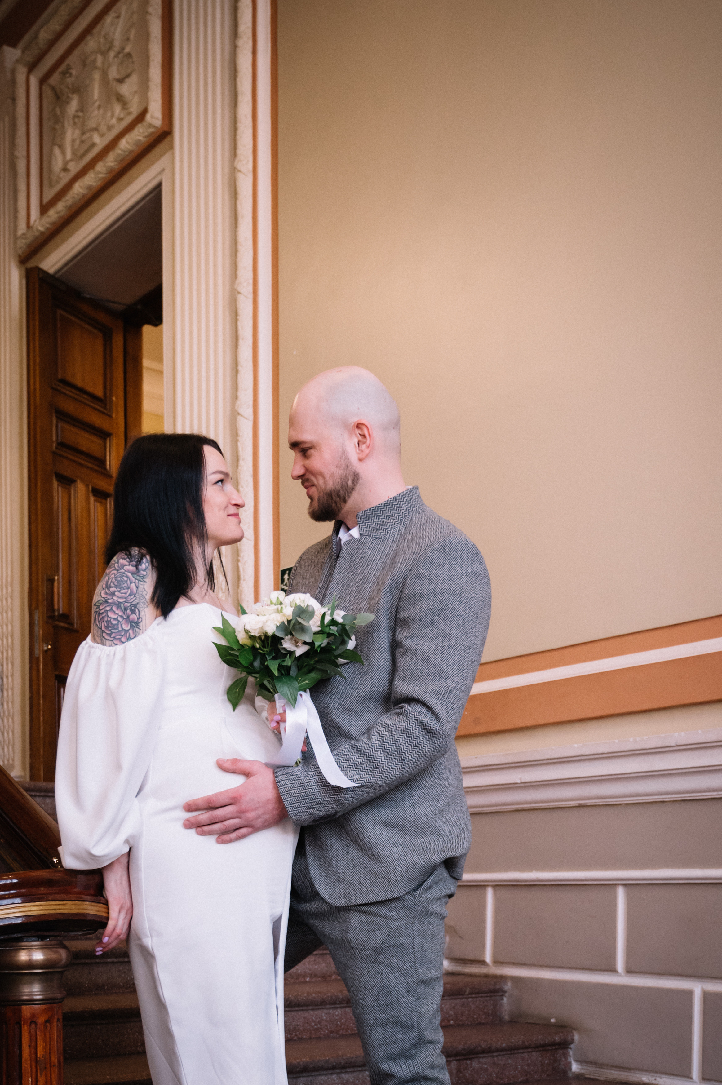 Анастасия и Денис. Свадебный и студийный фотограф в Москве Попов Вячеслав