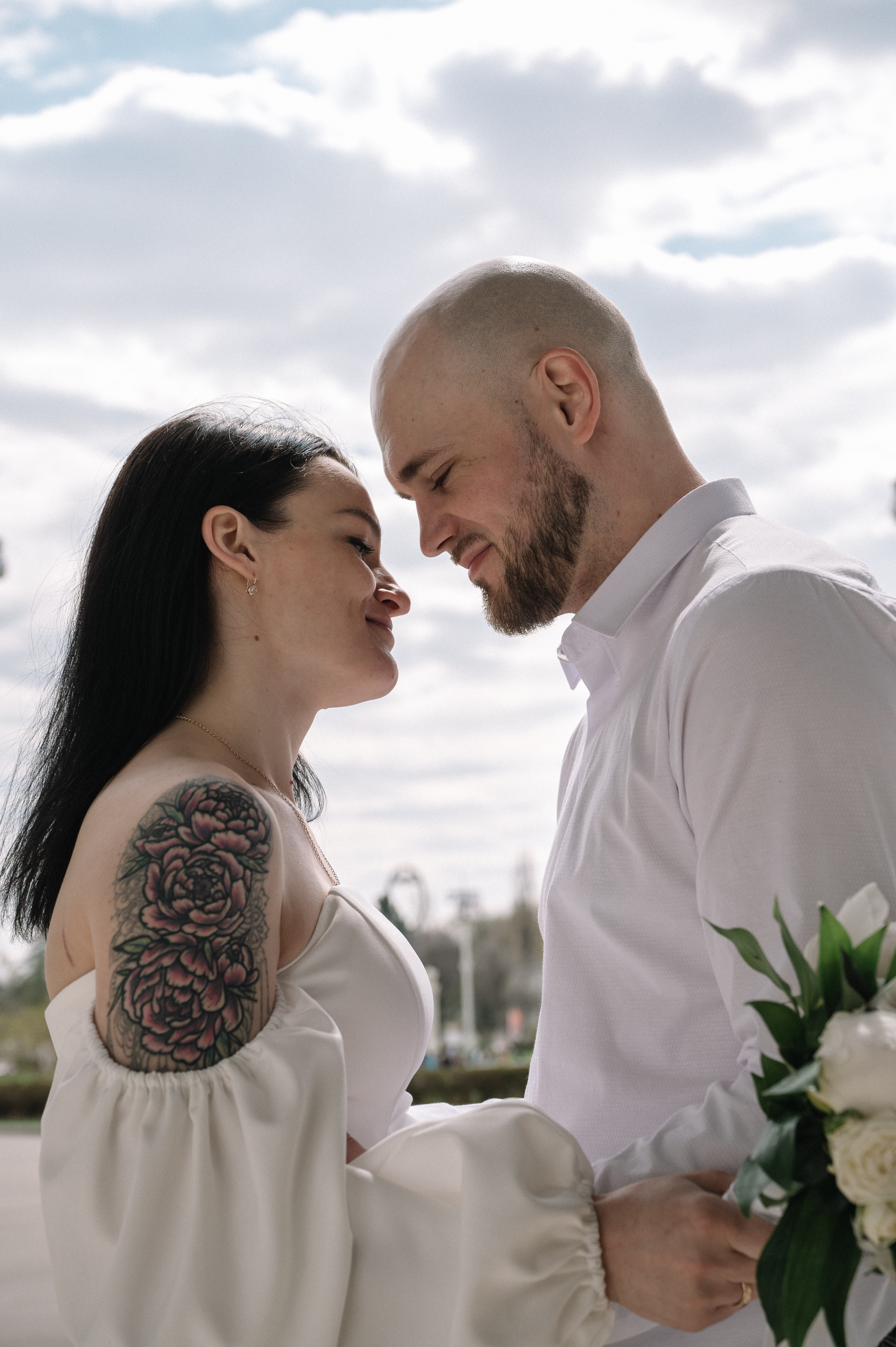 Анастасия и Денис. Свадебный и студийный фотограф в Москве Попов Вячеслав