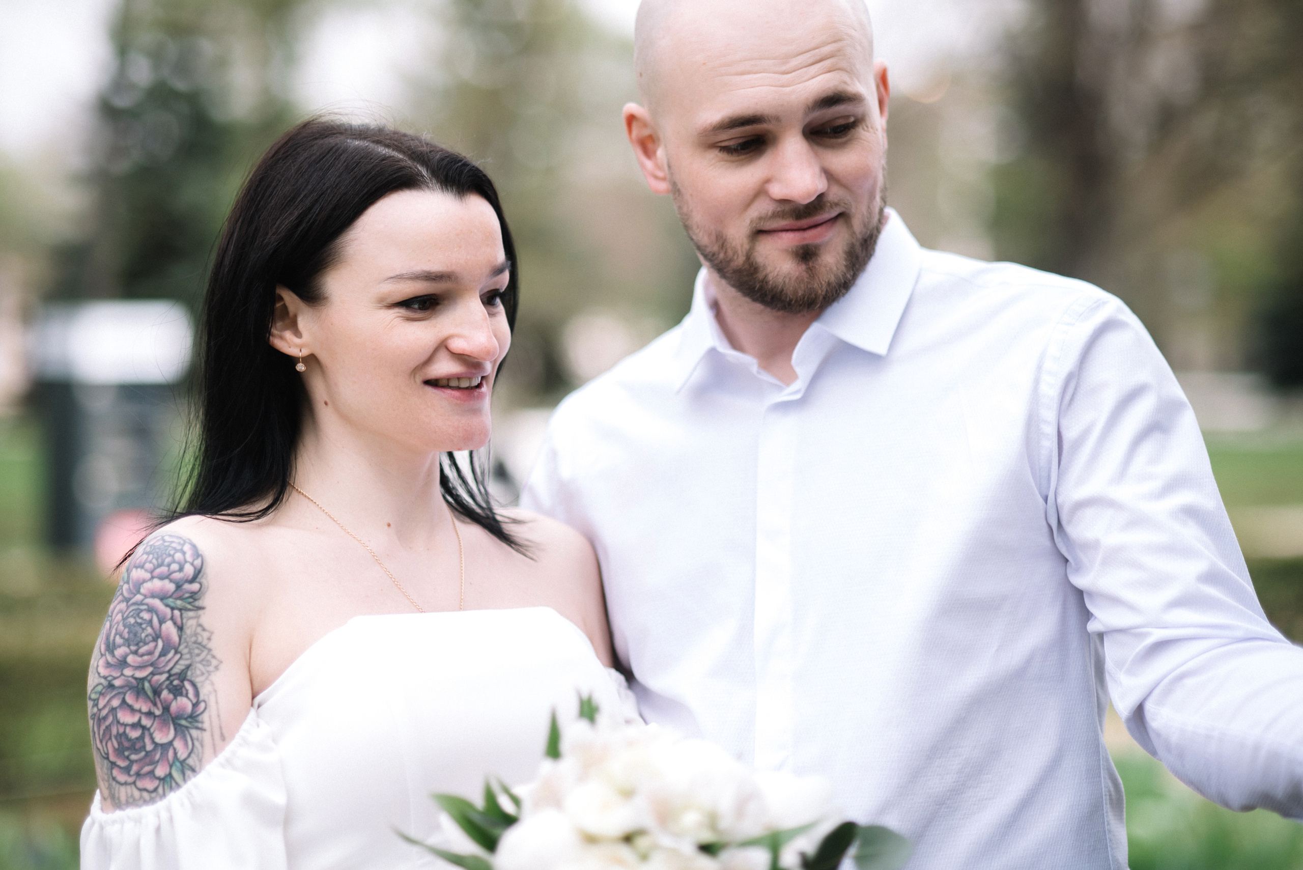 Анастасия и Денис. Свадебный и студийный фотограф в Москве Попов Вячеслав