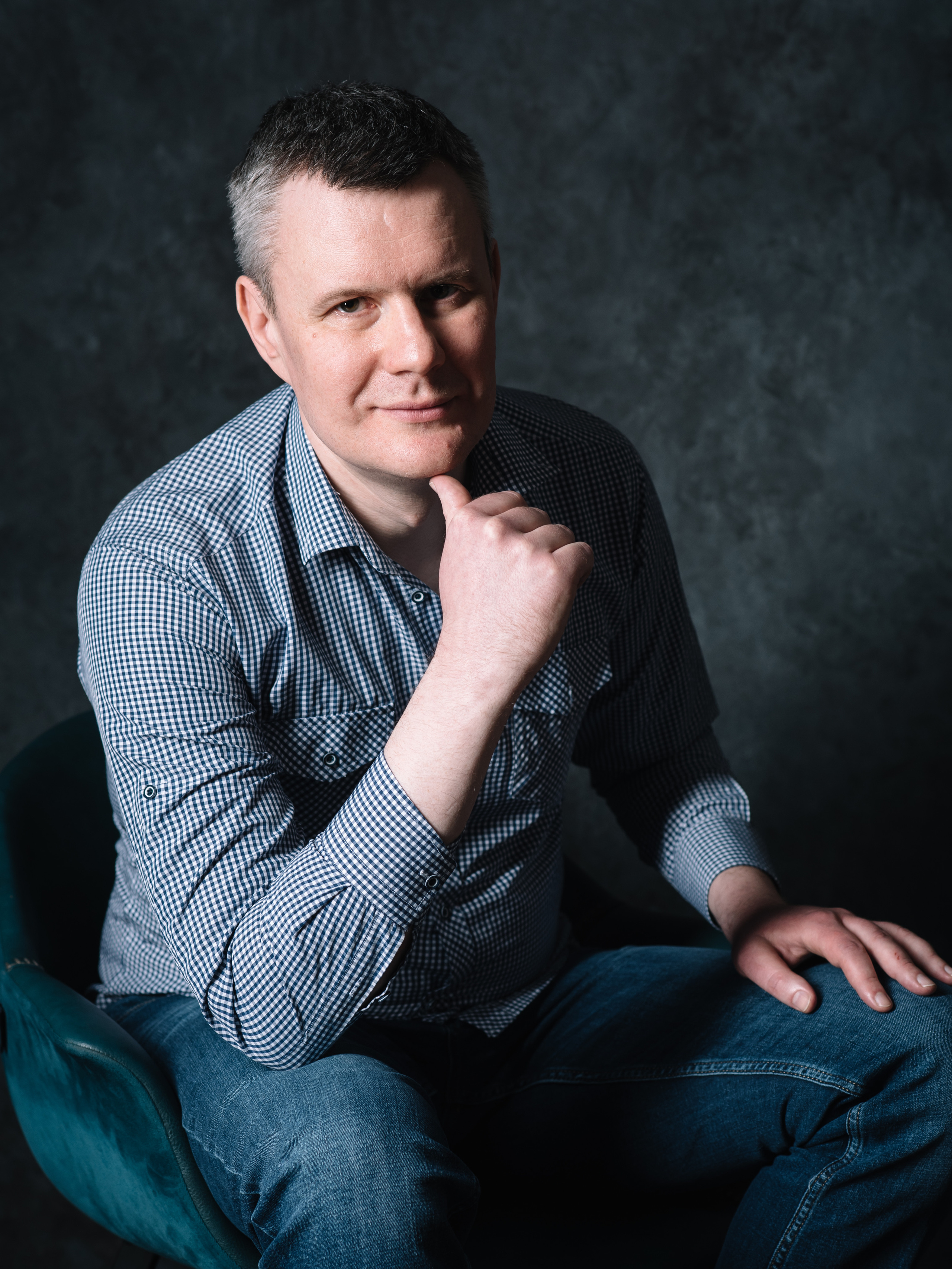 Мужской портрет. Свадебный и студийный фотограф в Москве Попов Вячеслав