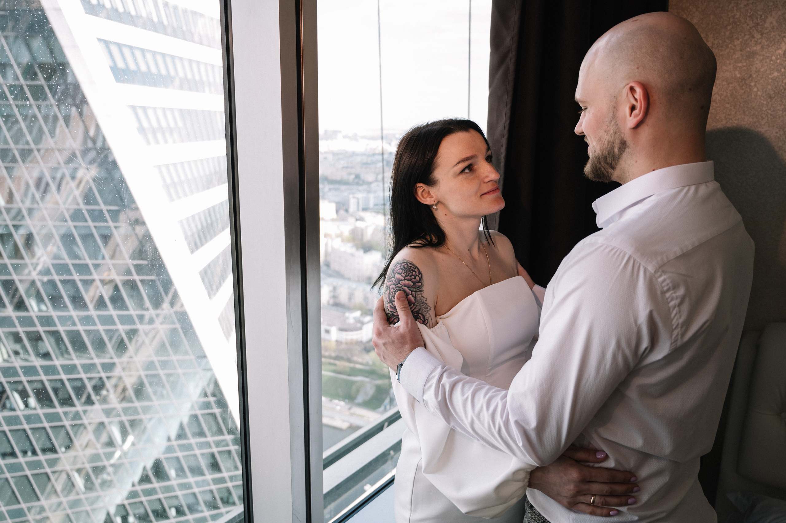 Анастасия и Денис. Свадебный и студийный фотограф в Москве Попов Вячеслав