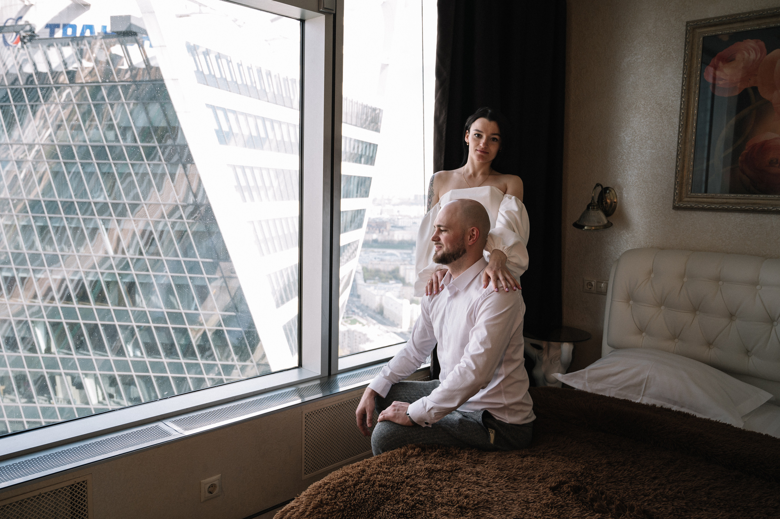 Анастасия и Денис. Свадебный и студийный фотограф в Москве Попов Вячеслав