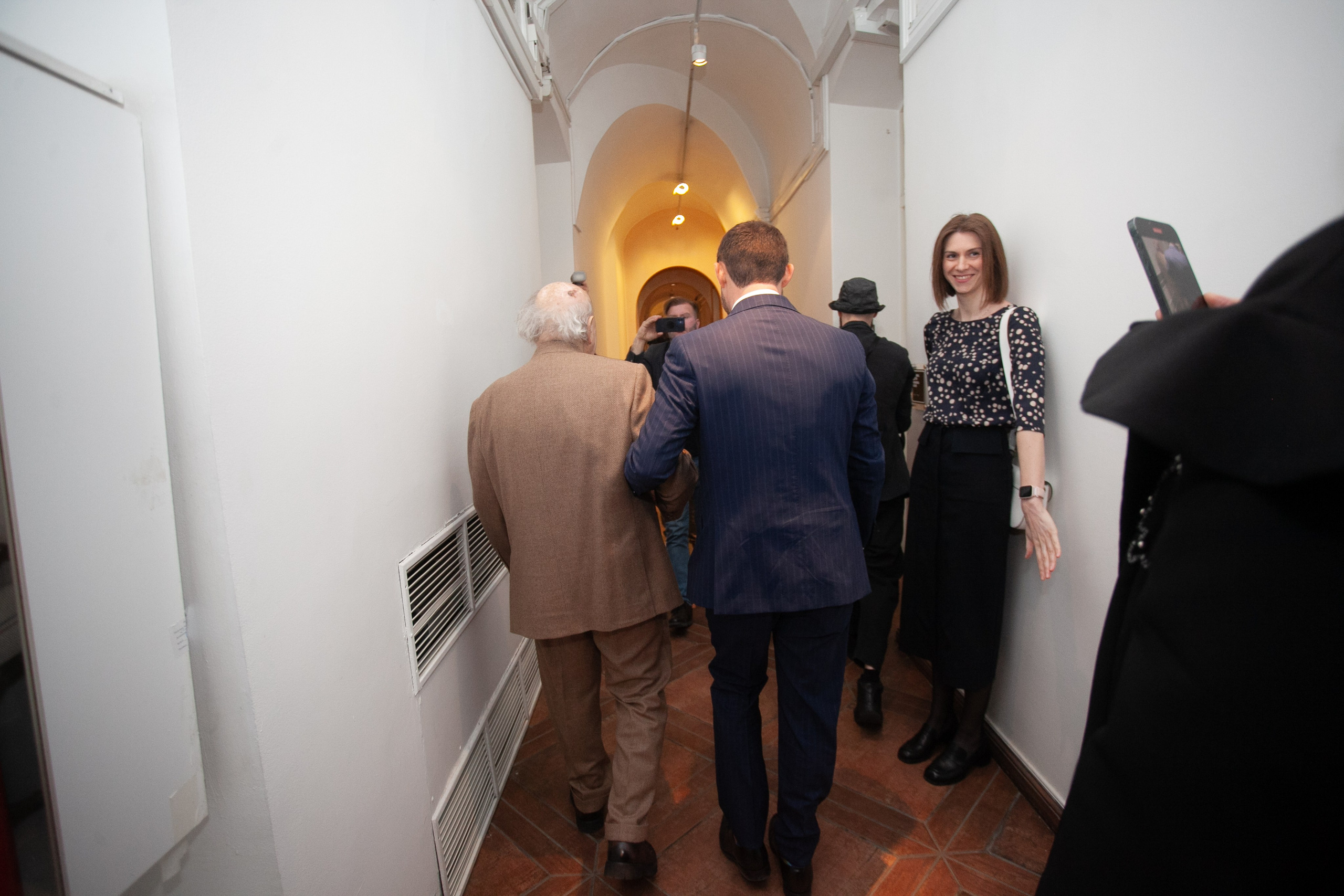 Открытие выставки Зураба Церетели. Art photographer Nino