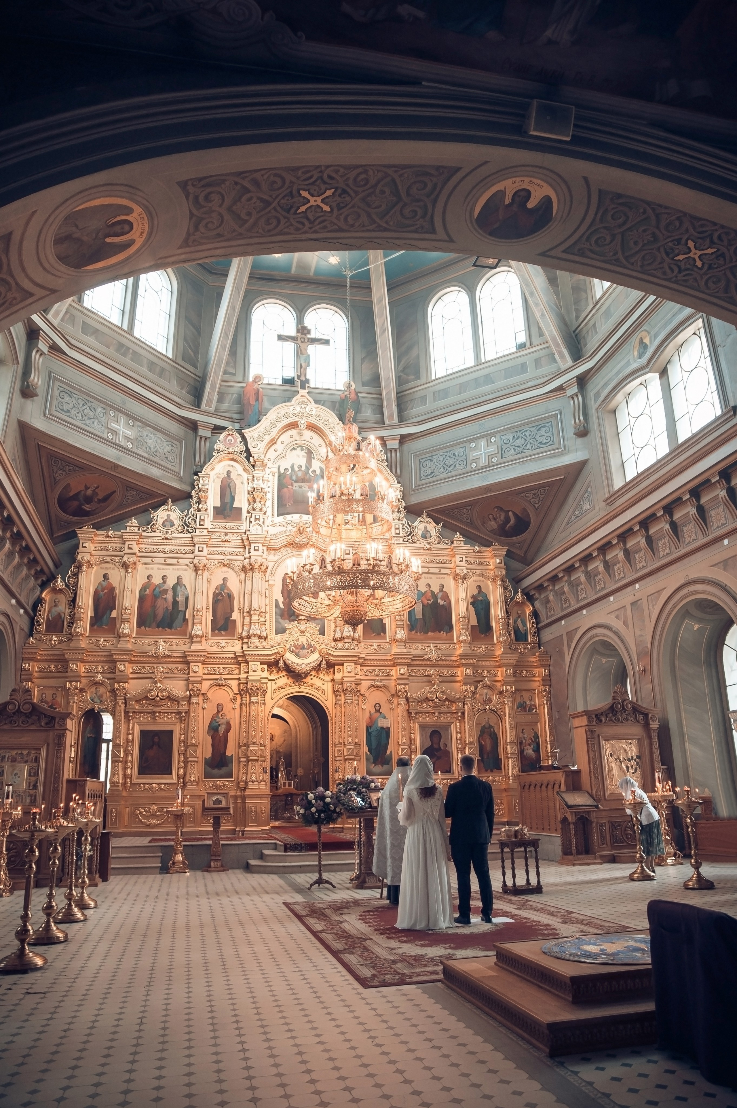 Таинство Венчания Христорождественский кафедральный собор. Семейный фотограф Олеся Батурина Рязань
