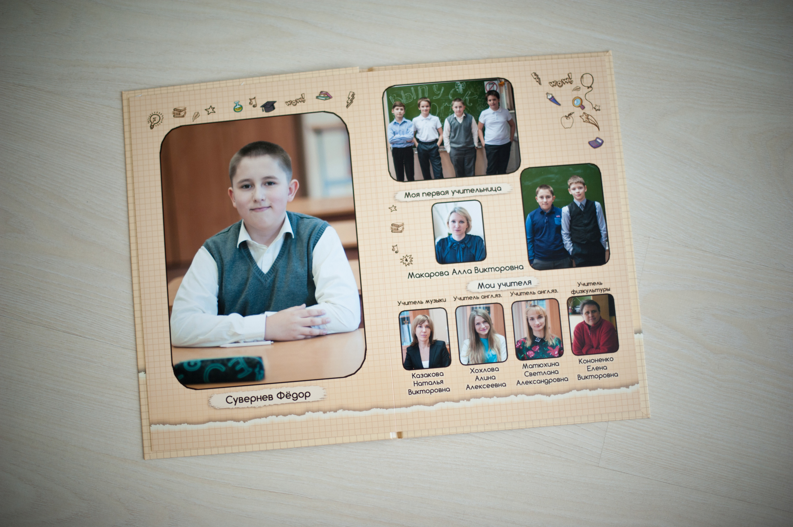 4кл — в клетку. Выпускной альбом Чехов, Подольск, Москва