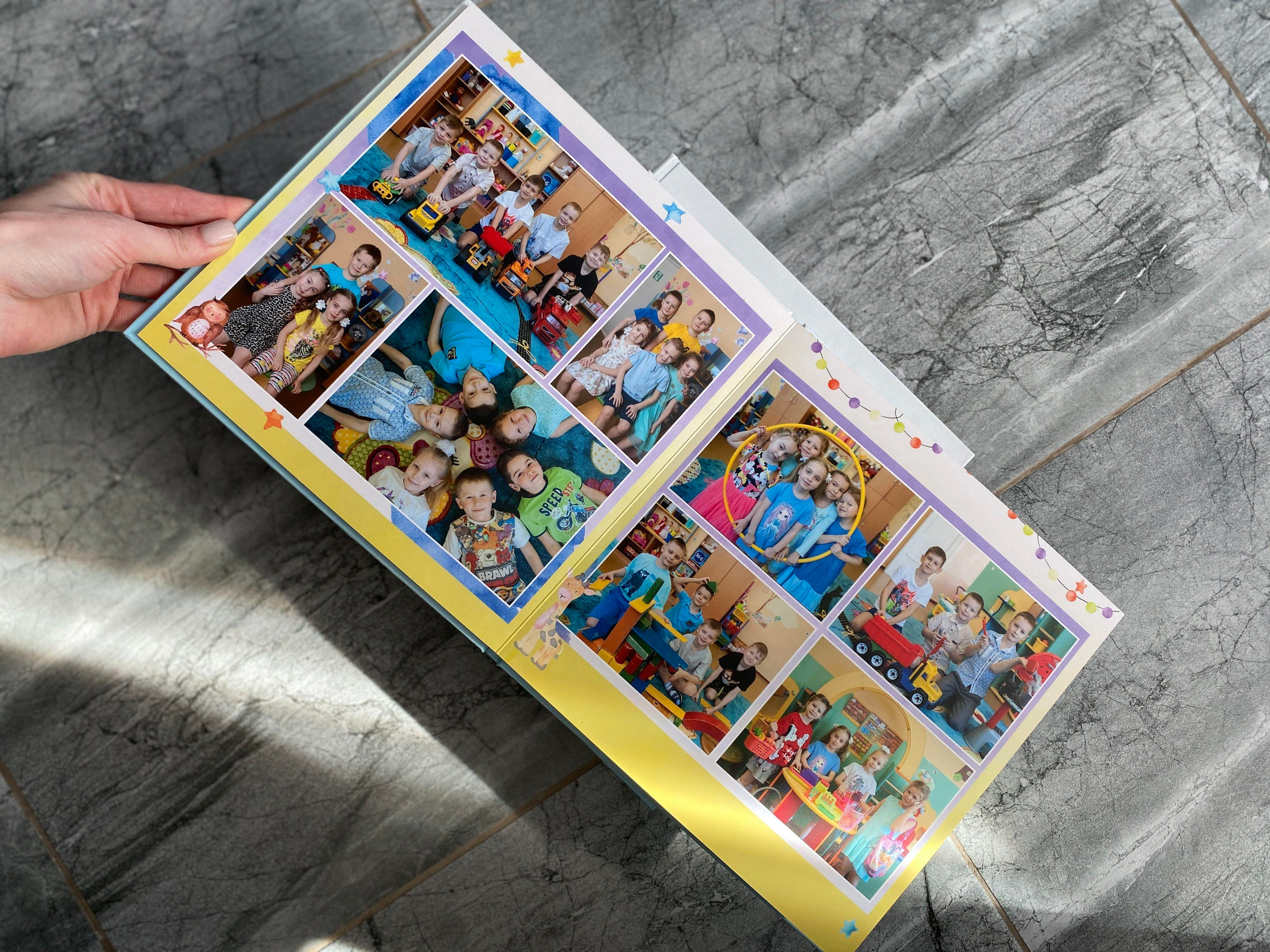 Детский сад — бирюзовый. Выпускной альбом Чехов, Подольск, Москва