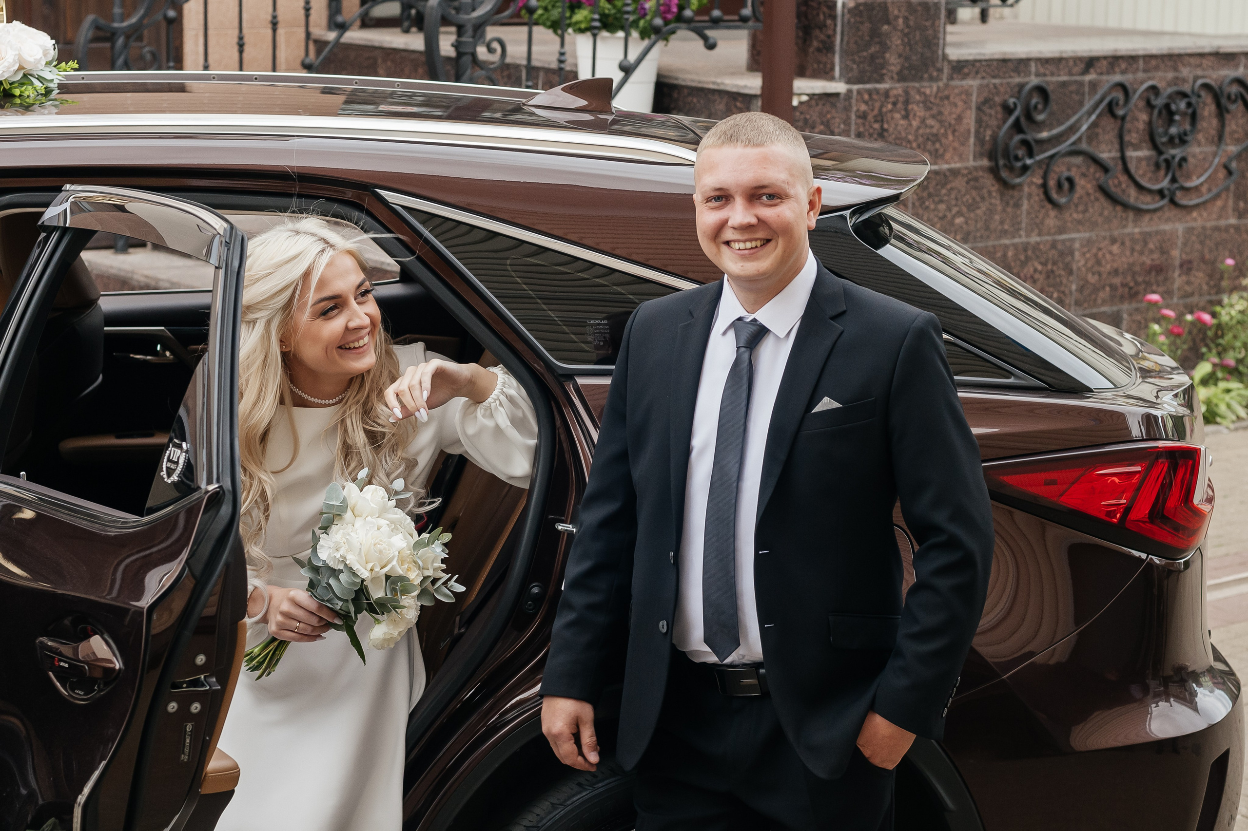 Свадебная съёмка для Екатерины и Андрея (роспись, прогулка, банкет). Свадебный и семейный фотограф г. Ярославль Савинская Анастасия