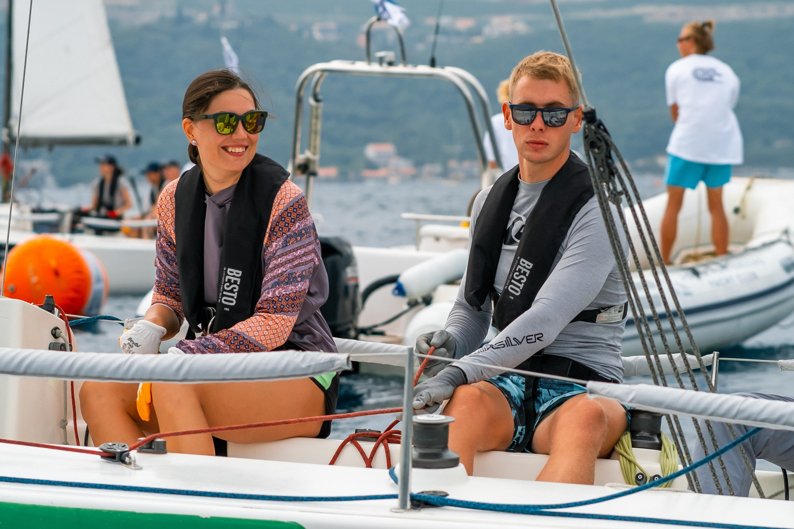 Corporate Yacht Reggata. Family and wedding photographer in Montenegro