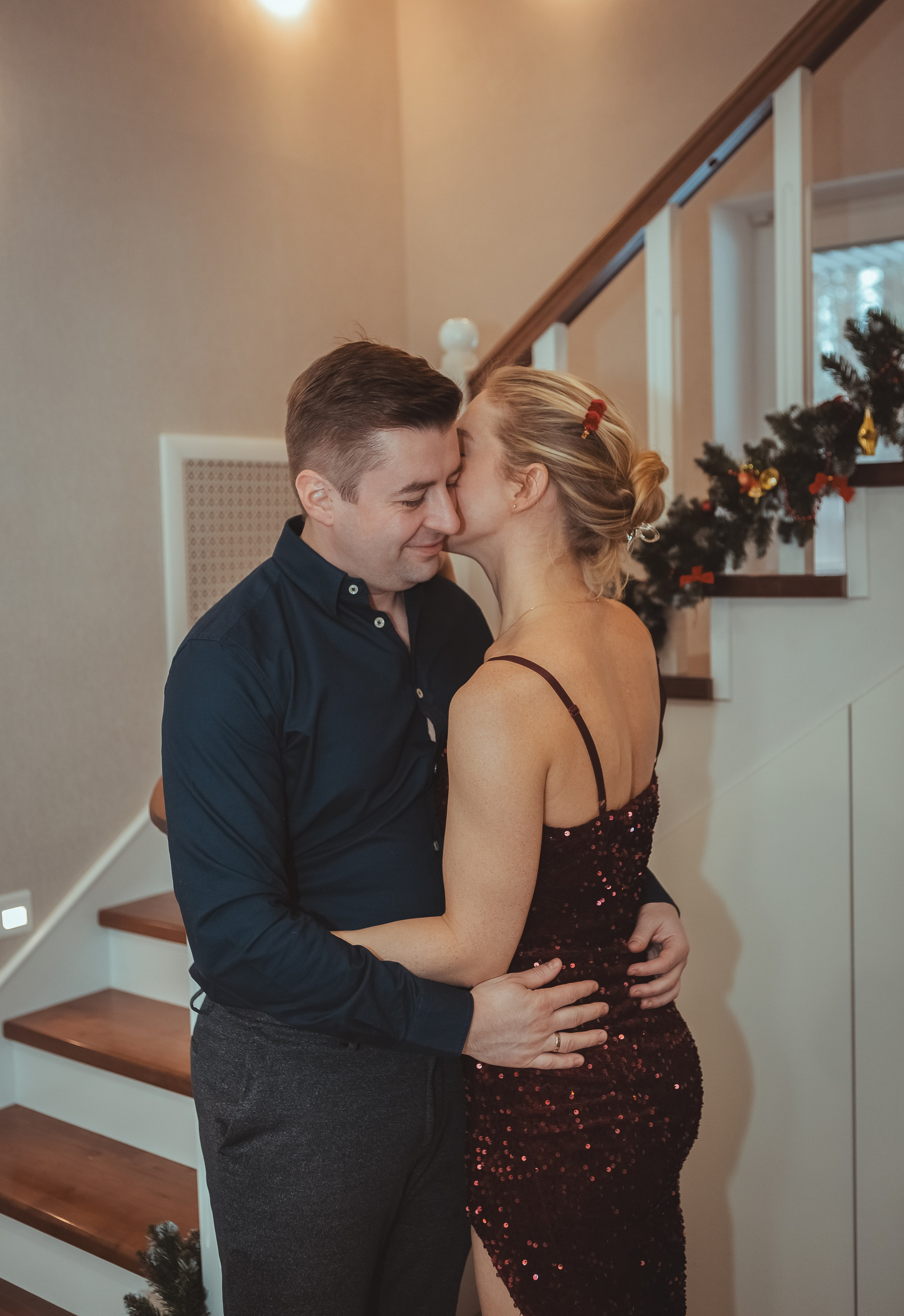 Новый год в кругу семьи (домашняя съемка). Вера Соколова фотограф Воронеж