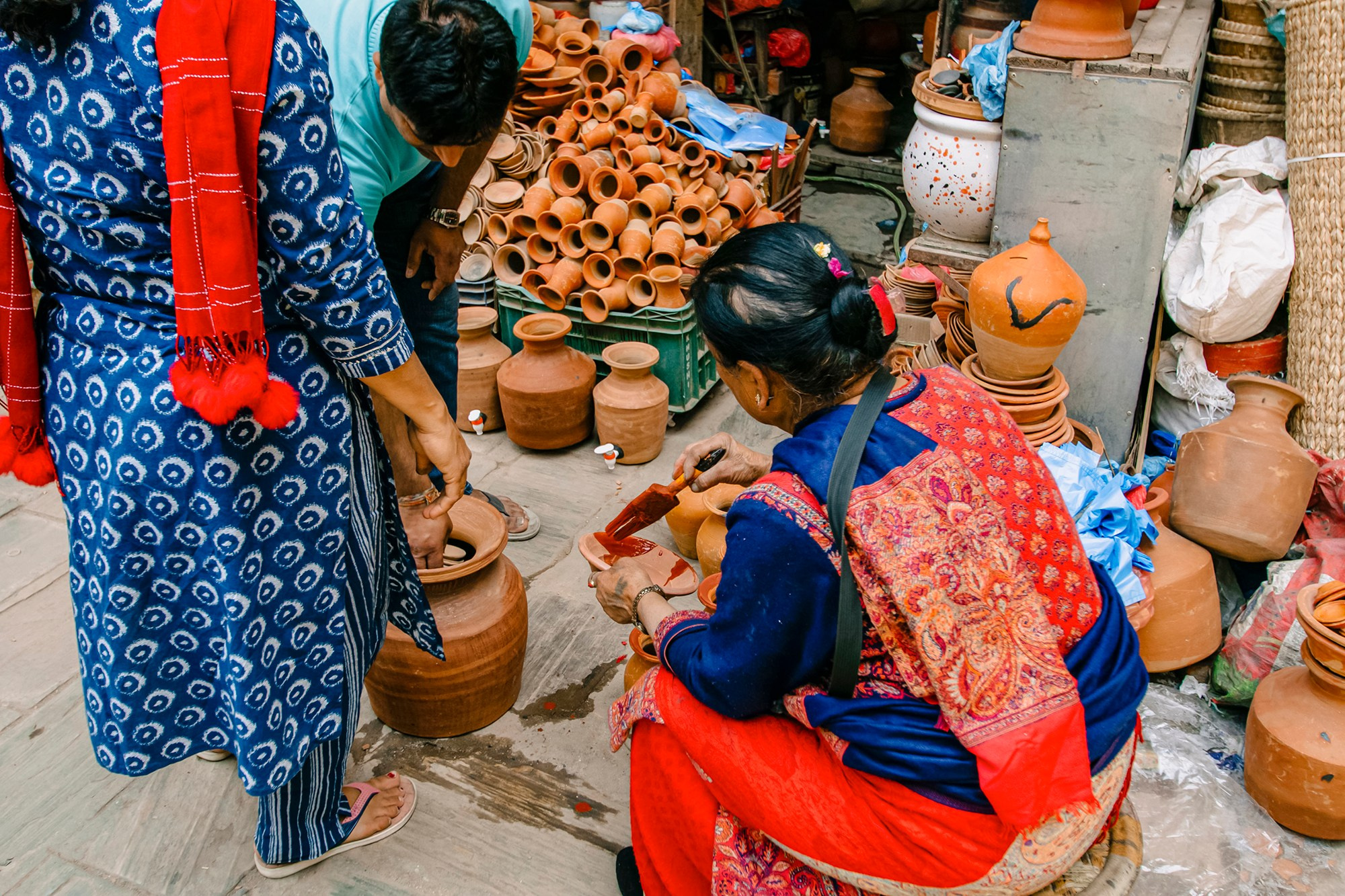 Kathmandu street. Iraogo