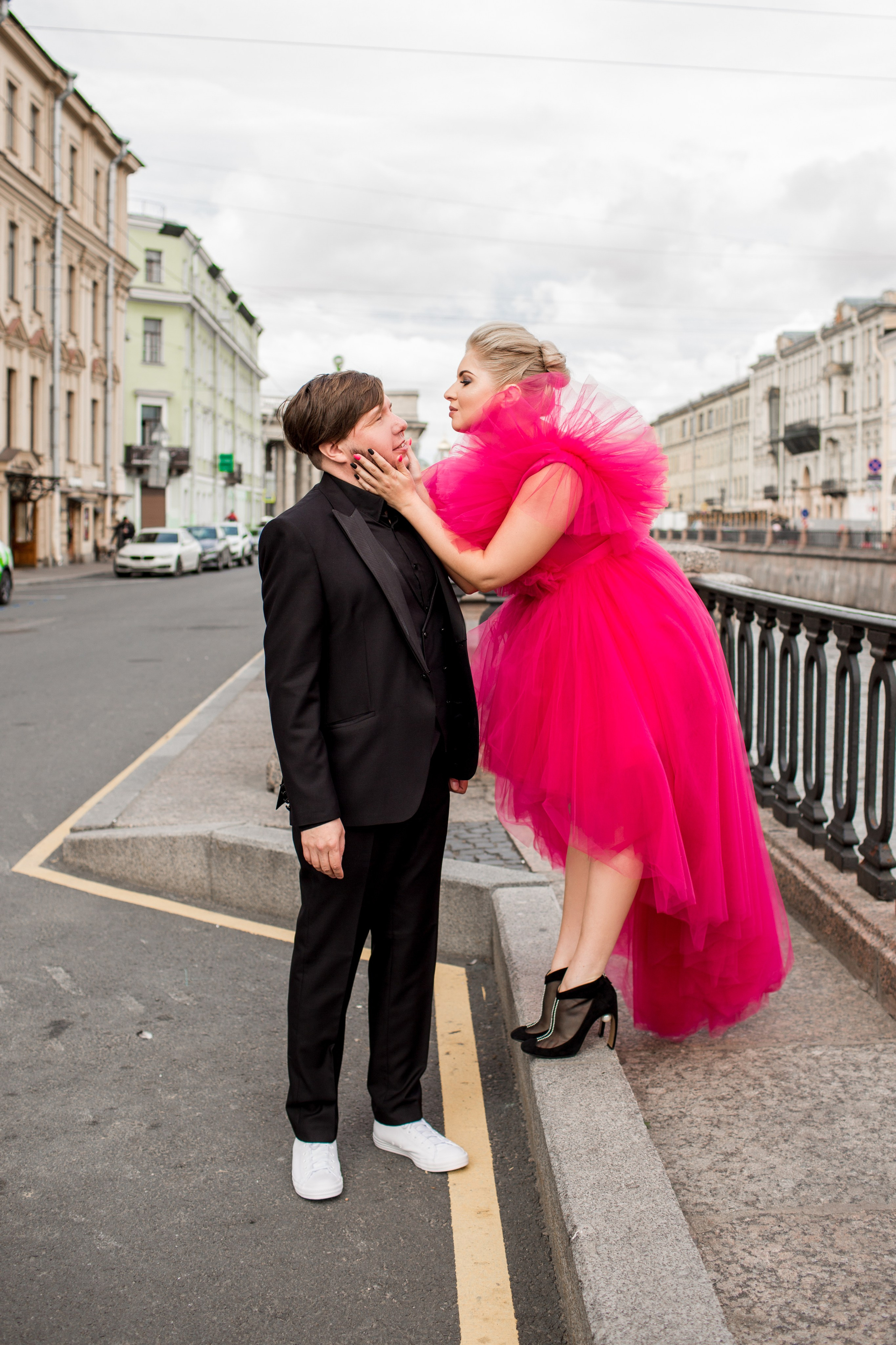 Романтика и стиль в свадебной фотосессии в Санкт-Петербурге