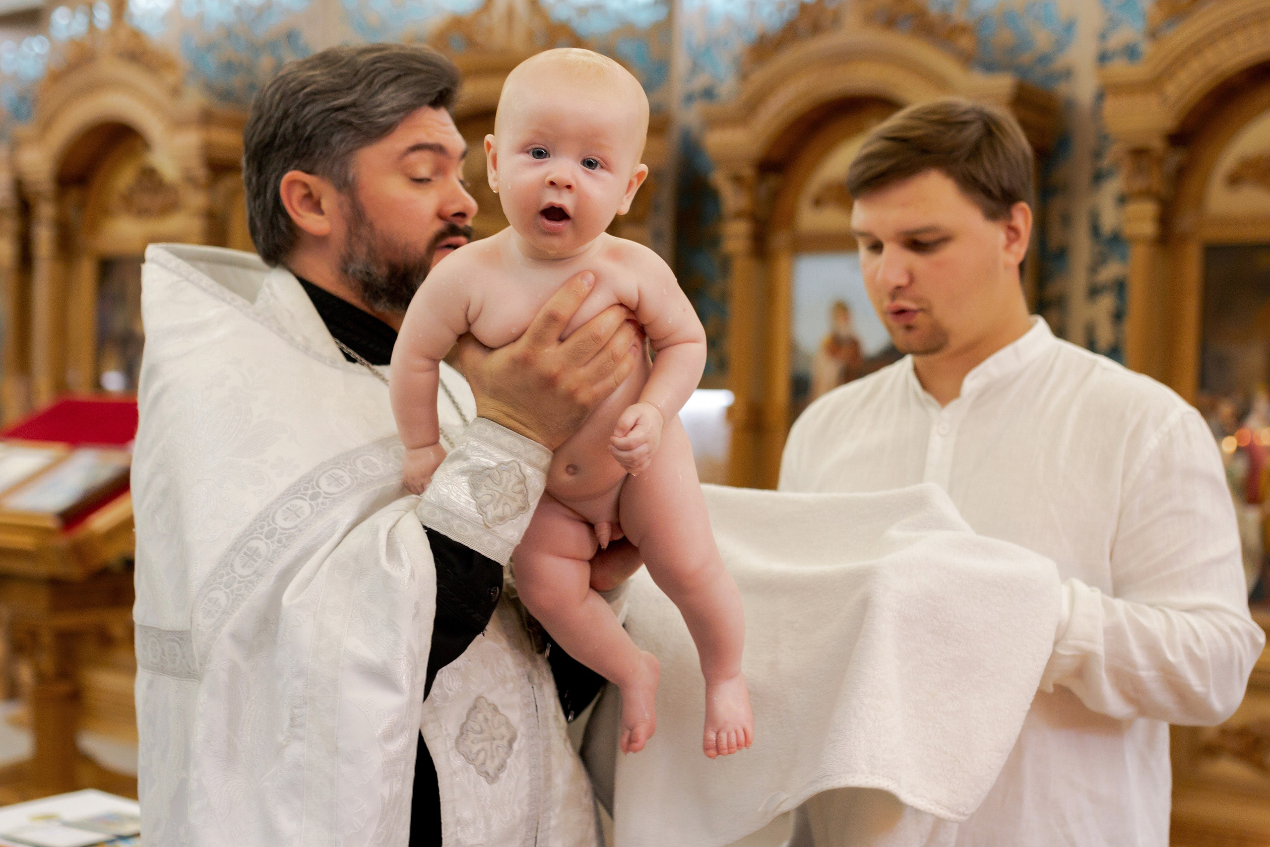 Таинство Крещения Мирона. Свадебный и Семейный Фотограф в Краснодаре
